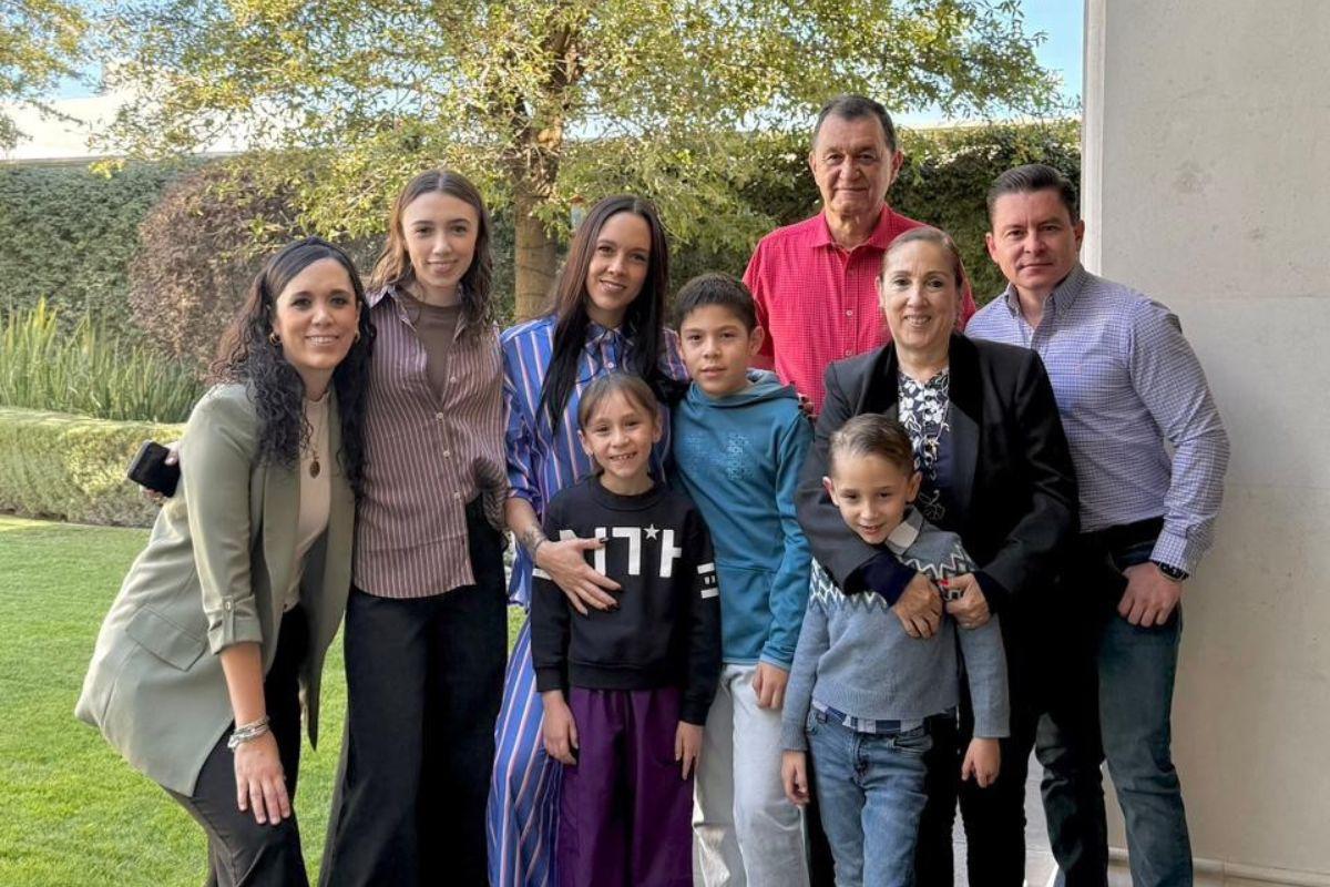 Patricia Treviño, Ana Sofía Garza, Lucía Treviño, Miguel Ángel Treviño, Patricia García, Alejandro Garza, Ángela Garza, Patricio Luévano y Luis Garza.