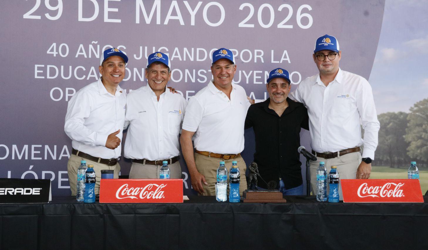 Juan Carlos López Villarreal, Israel Alvarado, Carlos Orta, Antonio Cepeda y José Almanza.