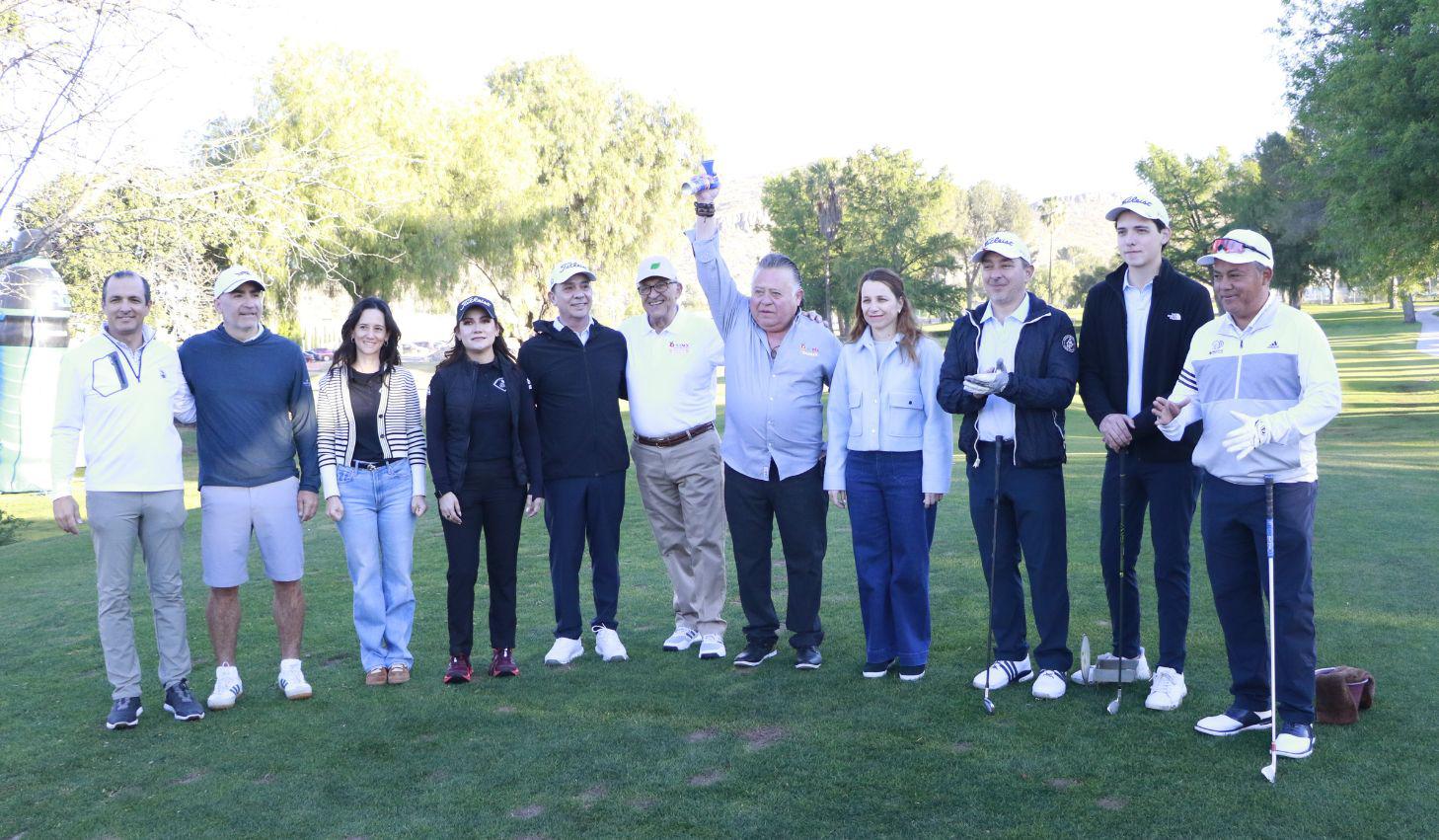 Disparo de salida por parte de Alfonso Lara.