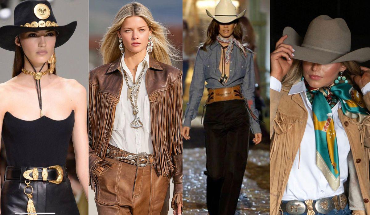 Flecos, cuero y actitud: el look western se reinventa con toques bohemios y sofisticados para lucir impecable en el rodeo.