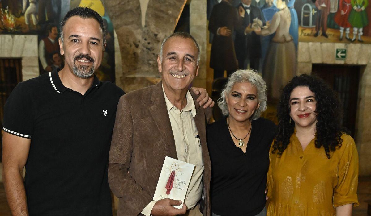 Gerardo Castillo Silva, Gerardo Castillo, Laila Silva y Laila Castillo.