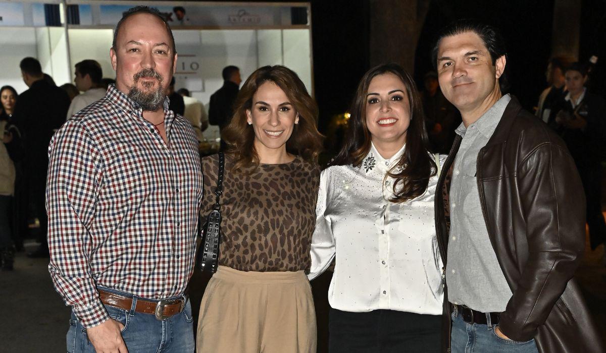 Lito Gentiloni, Gabriela Castañeda, Rebeca Bonne y Carlos Corcuera.
