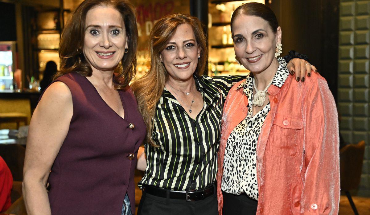 Fabiola Robles, Paty Cantú y Marcela Rodríguez.