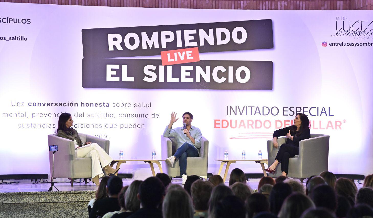 El momeno cúspide de la velada llegó con el testimonio de Eduardo del Villar.