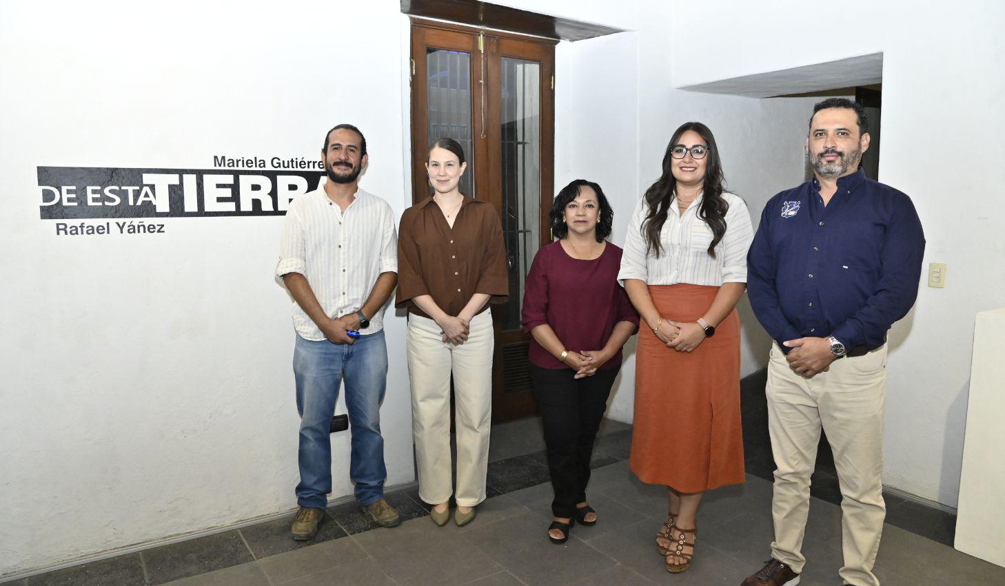 Rafael Yáñez, Mariela Gutiérrez, Norma Siller, Alejandrina Cedillo y César Arnulfo León.