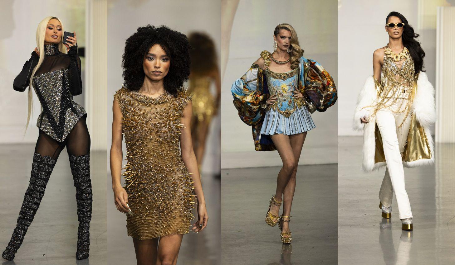 The Blonds celebró dos décadas de moda, glamour e irreverencia durante la Semana de la Moda de Nueva York, con una pasarela que reunió a celebridades y looks icónicos de la firma.