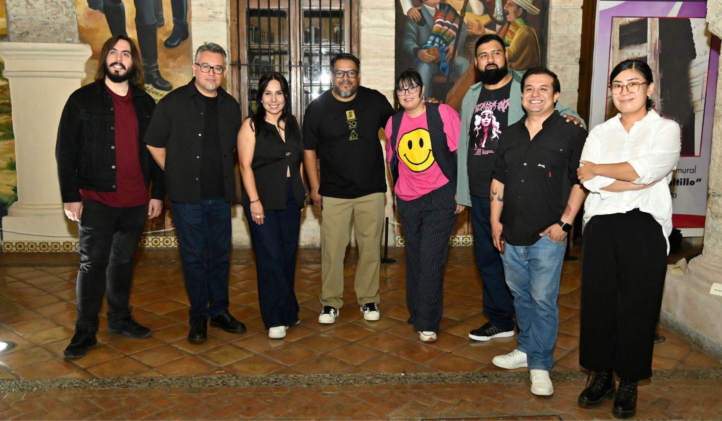 Sergio Berumen, Gabo Ramos, Adriana Coss, Sergio Aguirre, Tere Rivera, Adolfo Olivares, Ash Ayala y Yun Park.