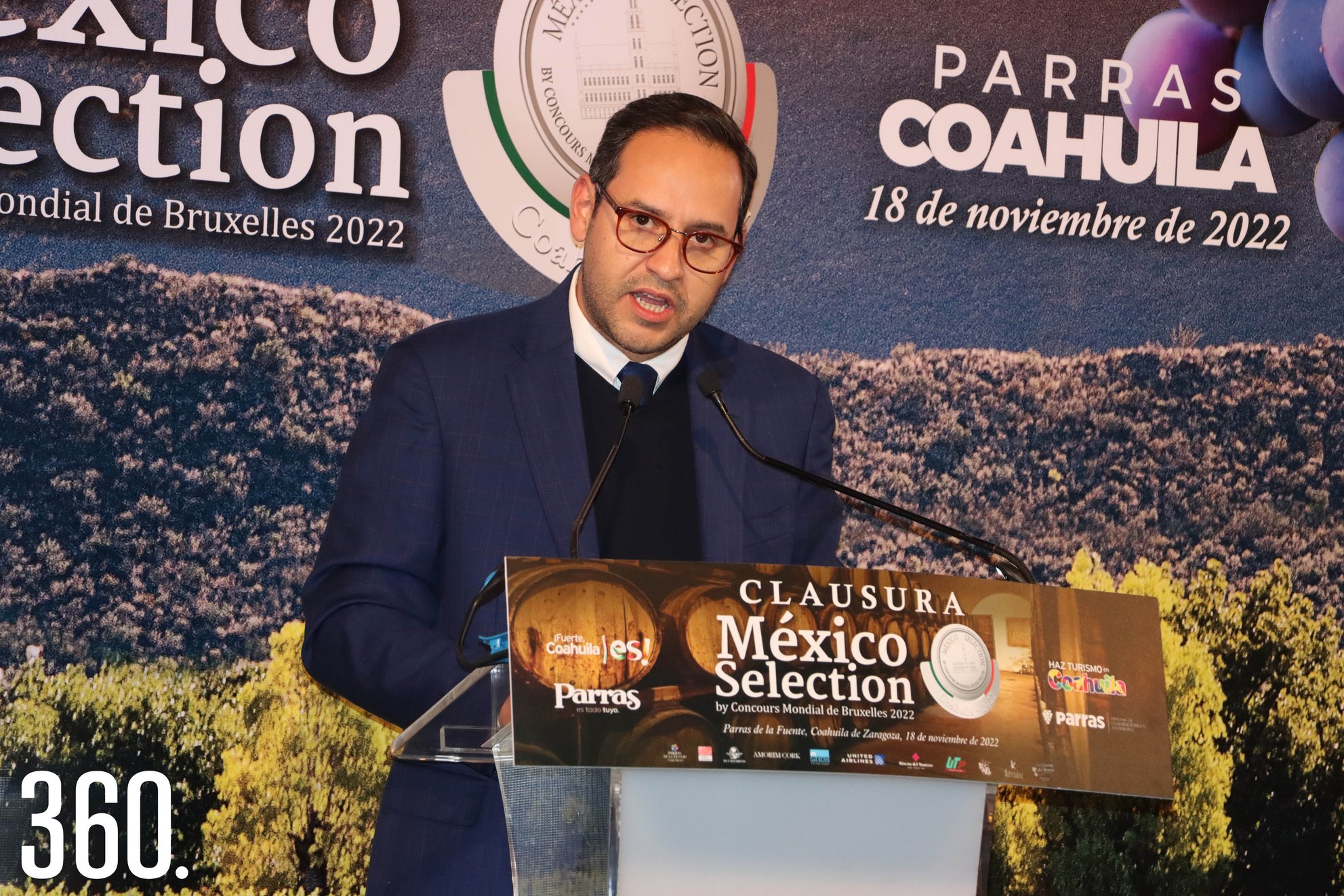 Carlos Borboa Suárez Director México Selection by Concours mondial de Bruxelles, destacó la organización y calidad del evento.