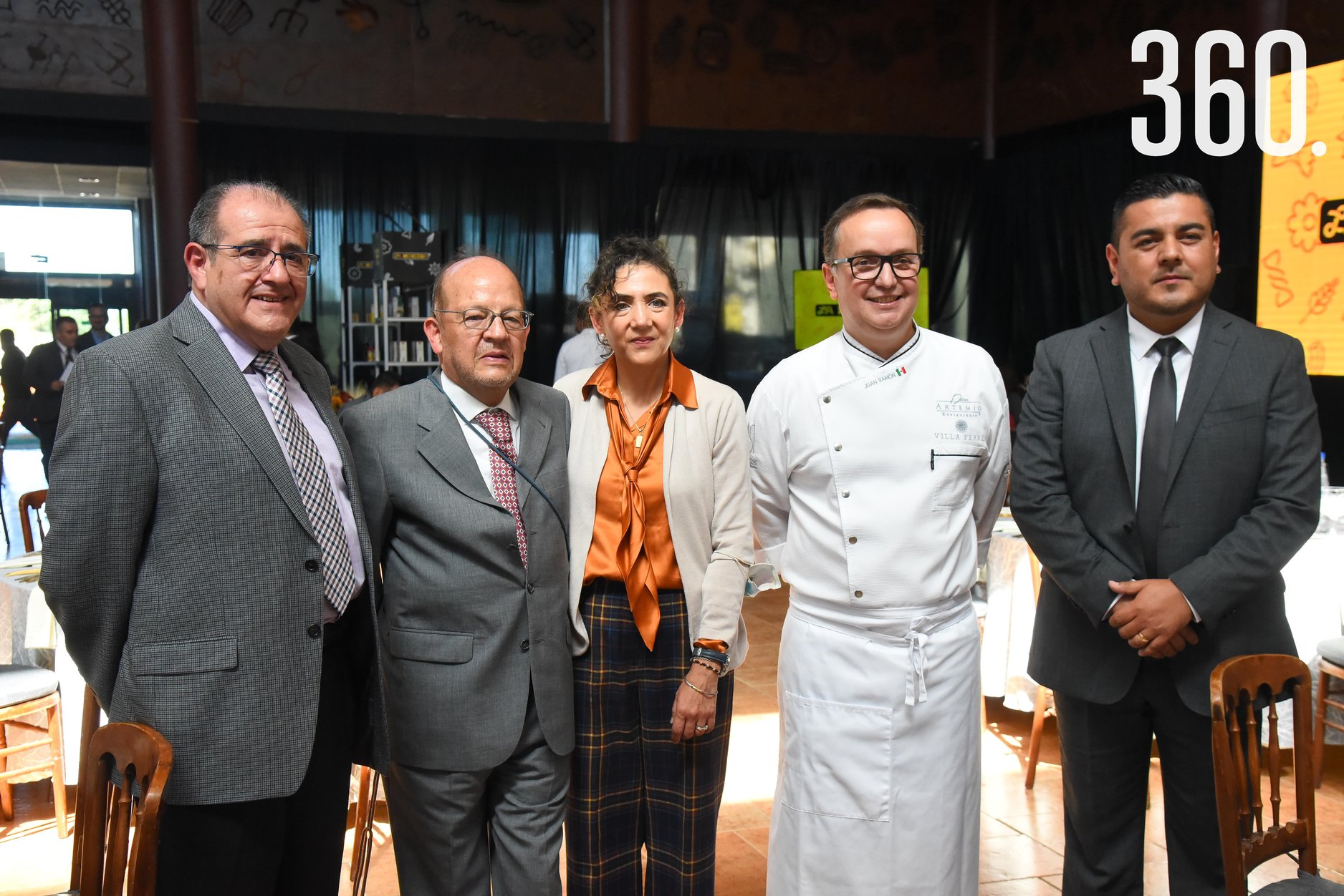 Rodolfo Espinosa, Eduardo Monroy, Isabel Sánchez, Juan Ramón Cárdenas y Francisco Hernández.