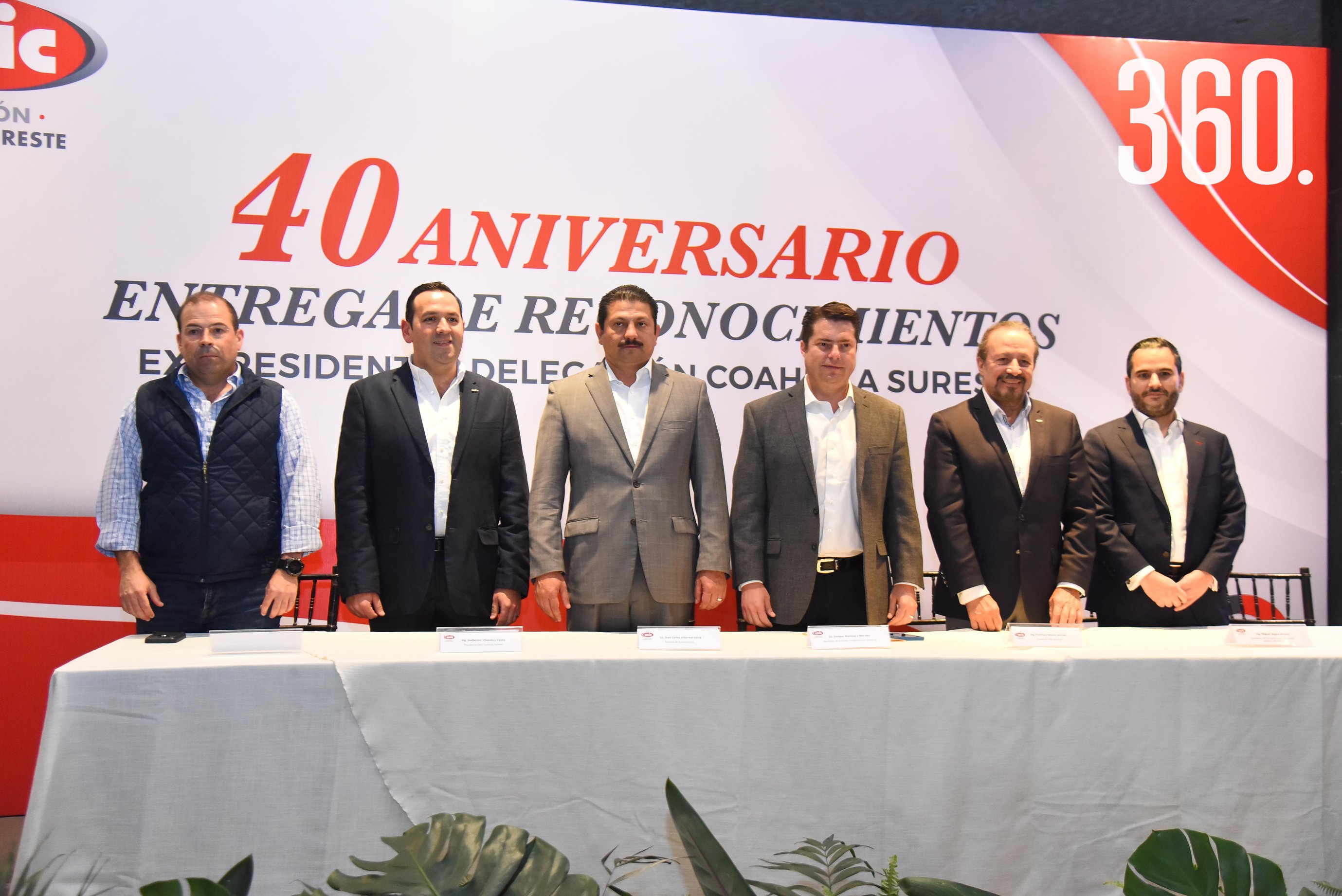 Virgilio Verduzco, Guillermo Villalobos, Juan Carlos Villarreal, Enrique Martínez y Morales, Francisco Solares y Virgilio Verduzco Rosán.