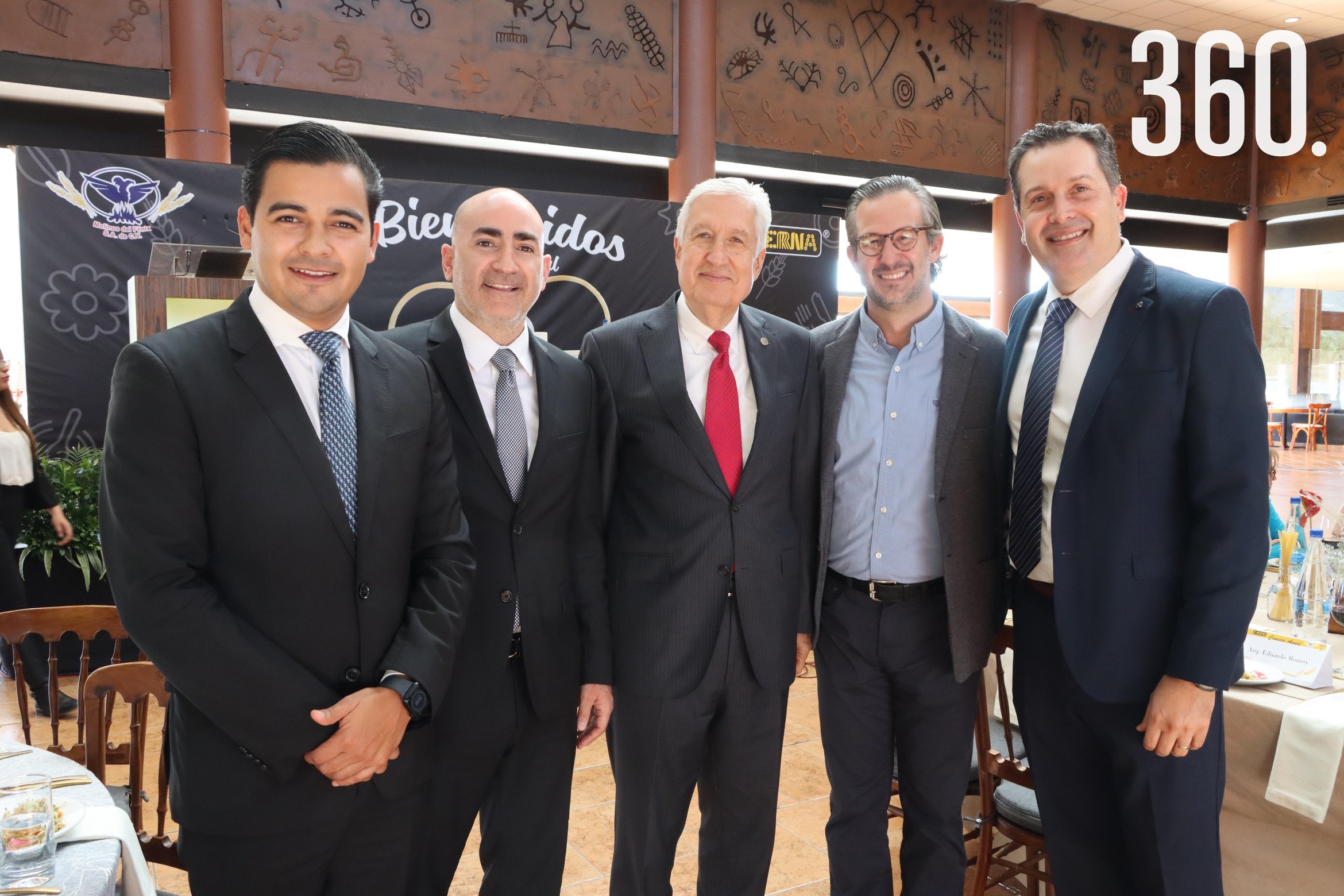 Eder López, Mario Mata, David Noél Ramírez, Emanuel Garza y Armando Castilla.