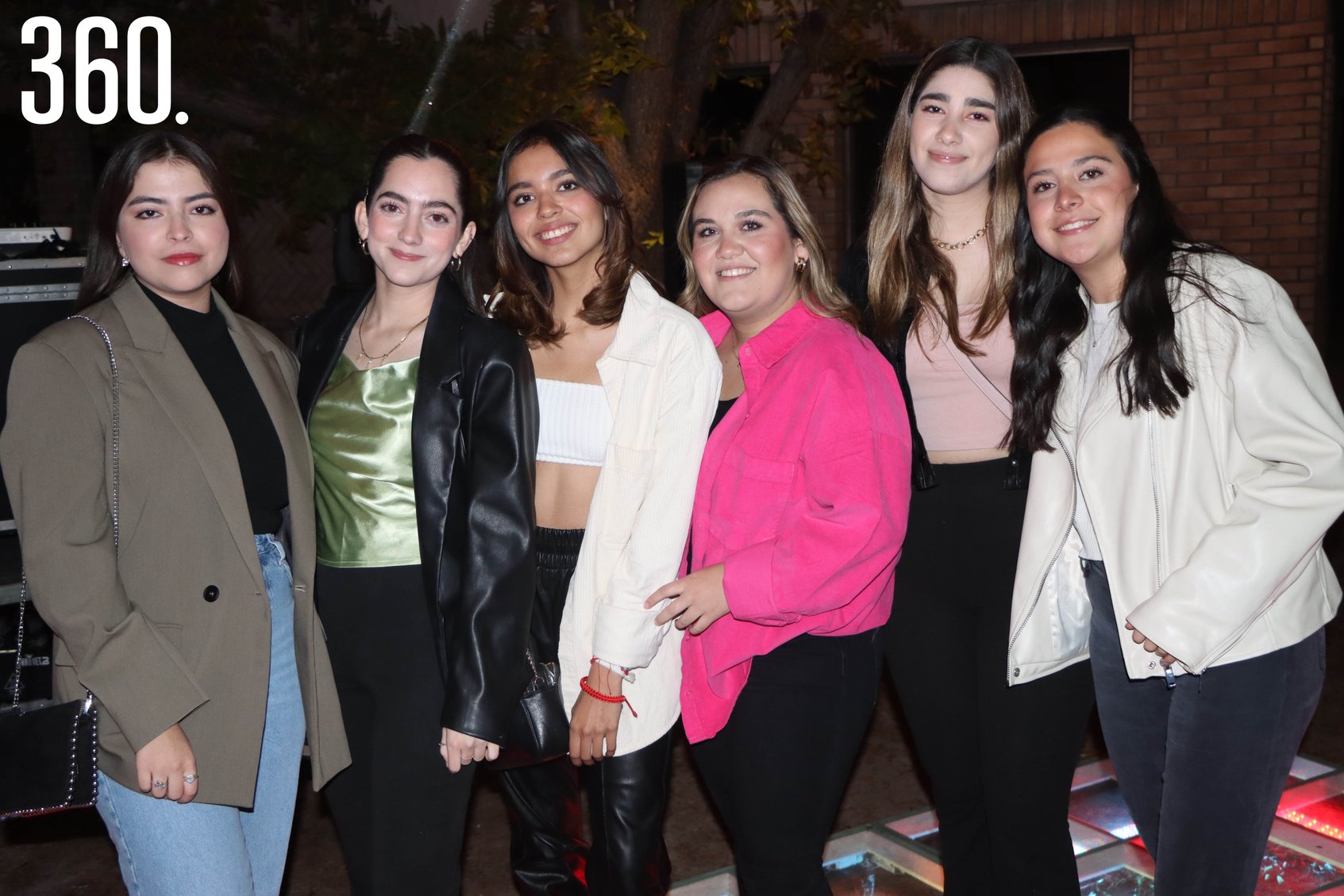 Camila Garza, Valeria Montemayor, Rebeca Fuentes, Ximena Gómez, Andrea Valdés y Paula Ramos.