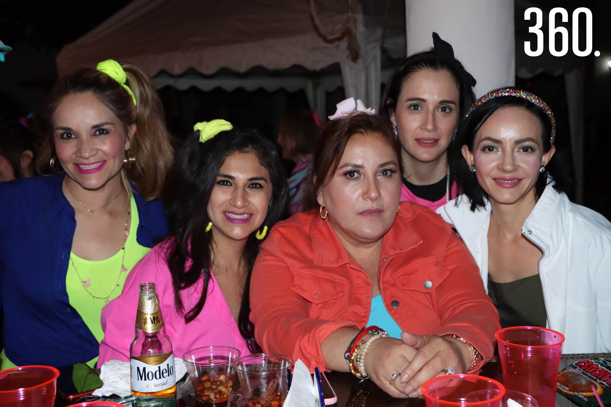 Iliana Villarreal, Rosalina de Arístigue, Lupita Martínez, Rosy Lozano y Fabiola Hernández.