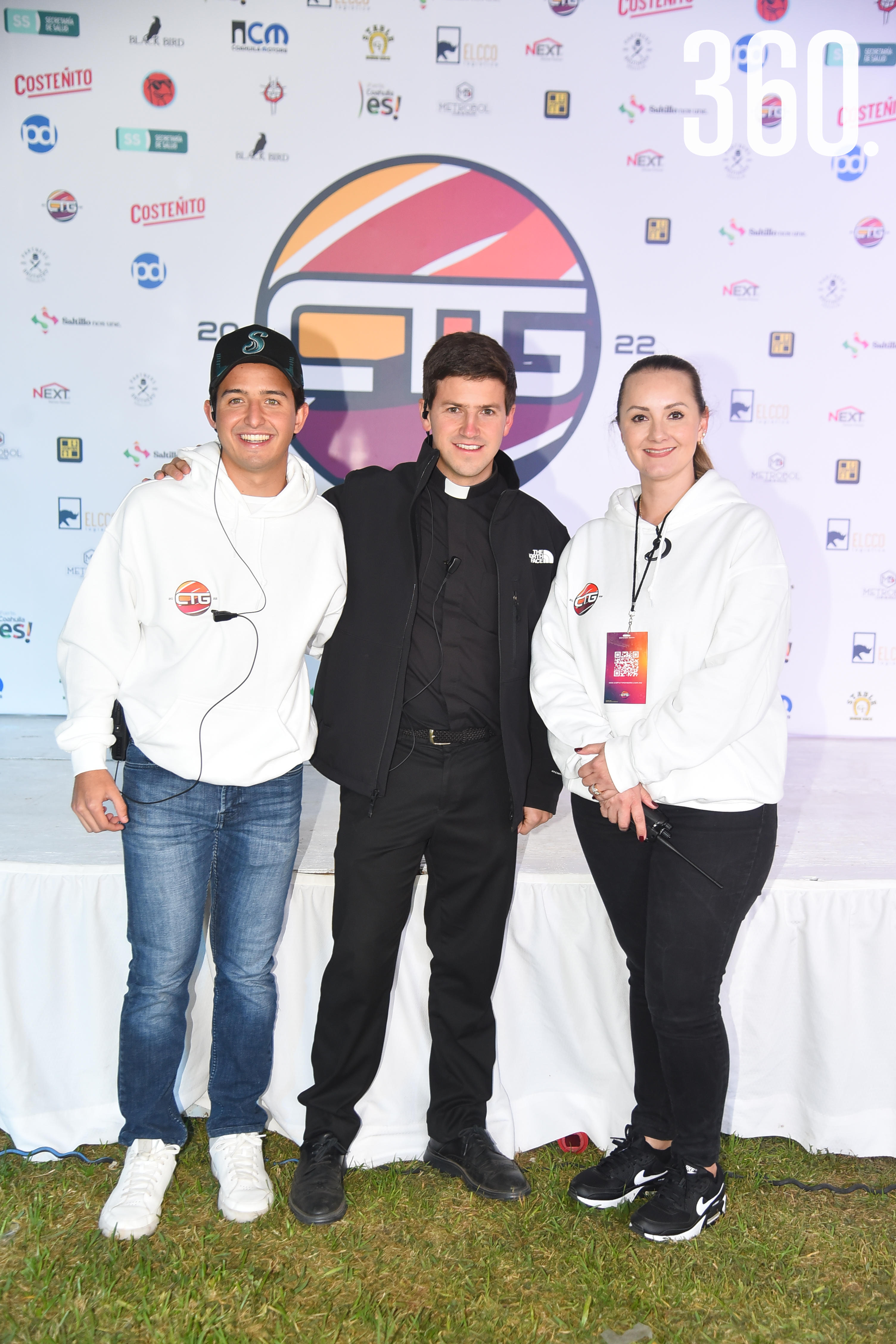 Rodrigo Valdés Castro, Padre Michel Errecart LC. y Orghe Ruiz.