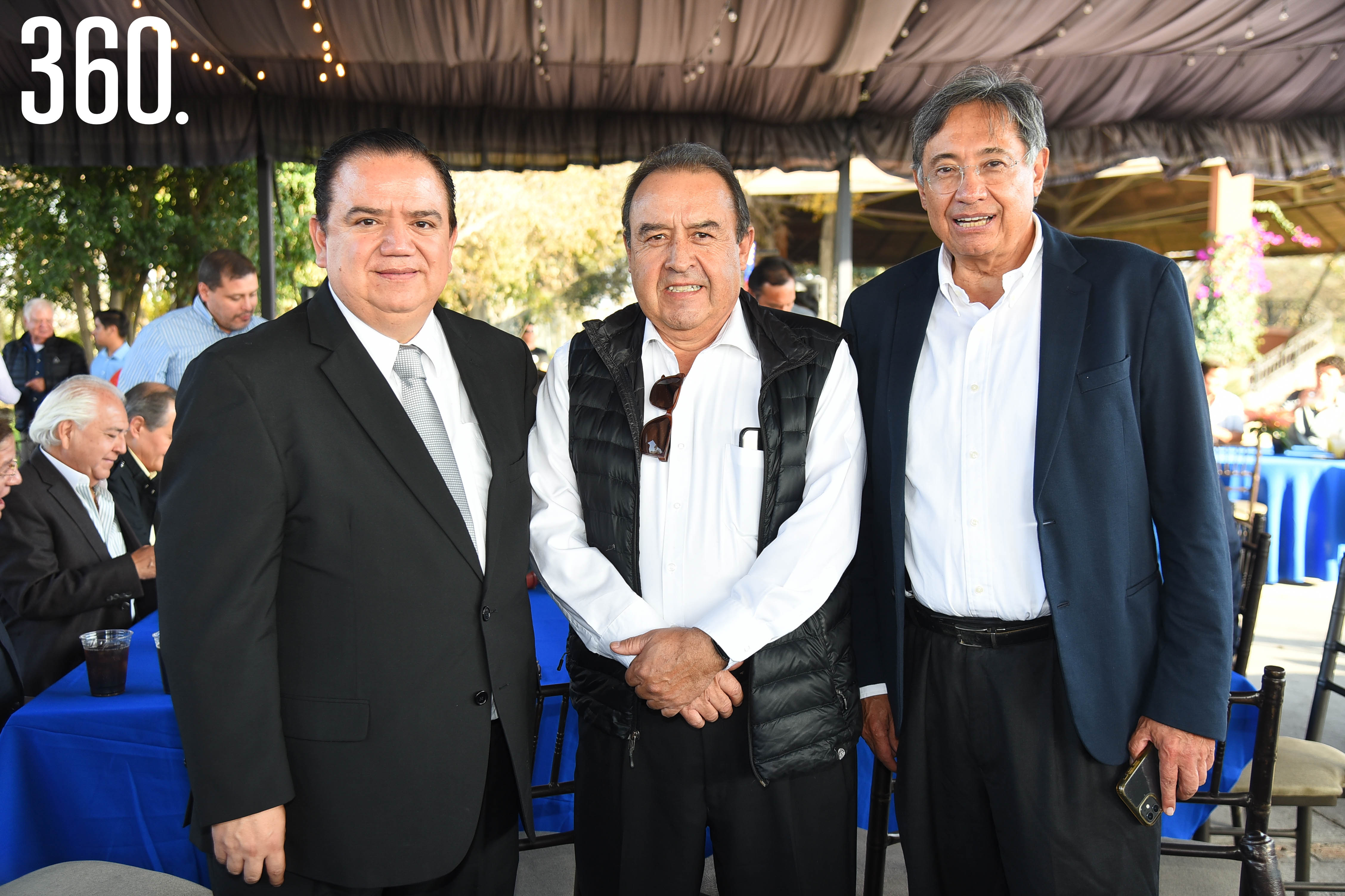 Jesús Sotomayor, Elías Villalobos y Guillermo González.