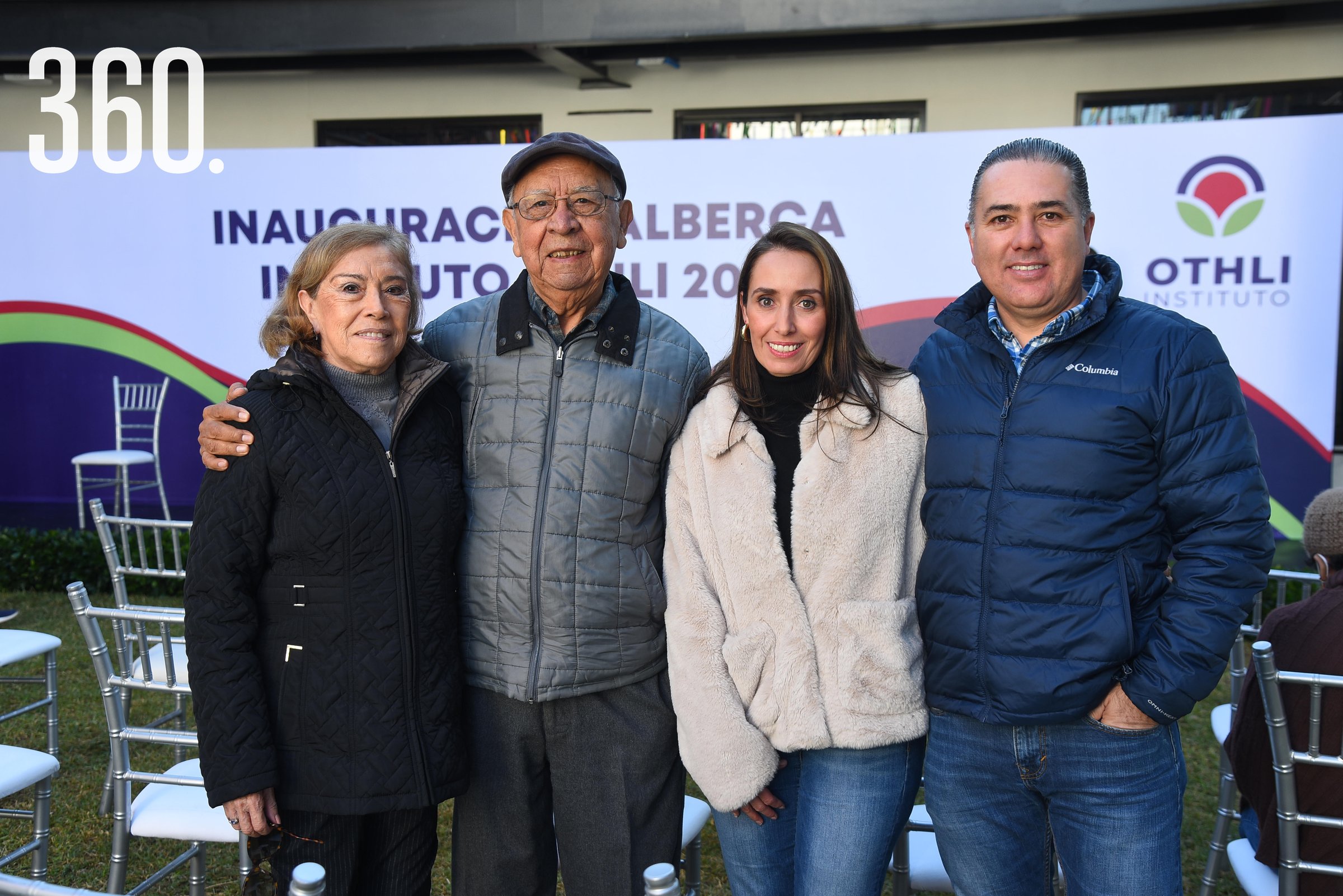 Josefina Pérez de Granados, Gustavo Granados, Rocío Saucedo de González y Héctor González.