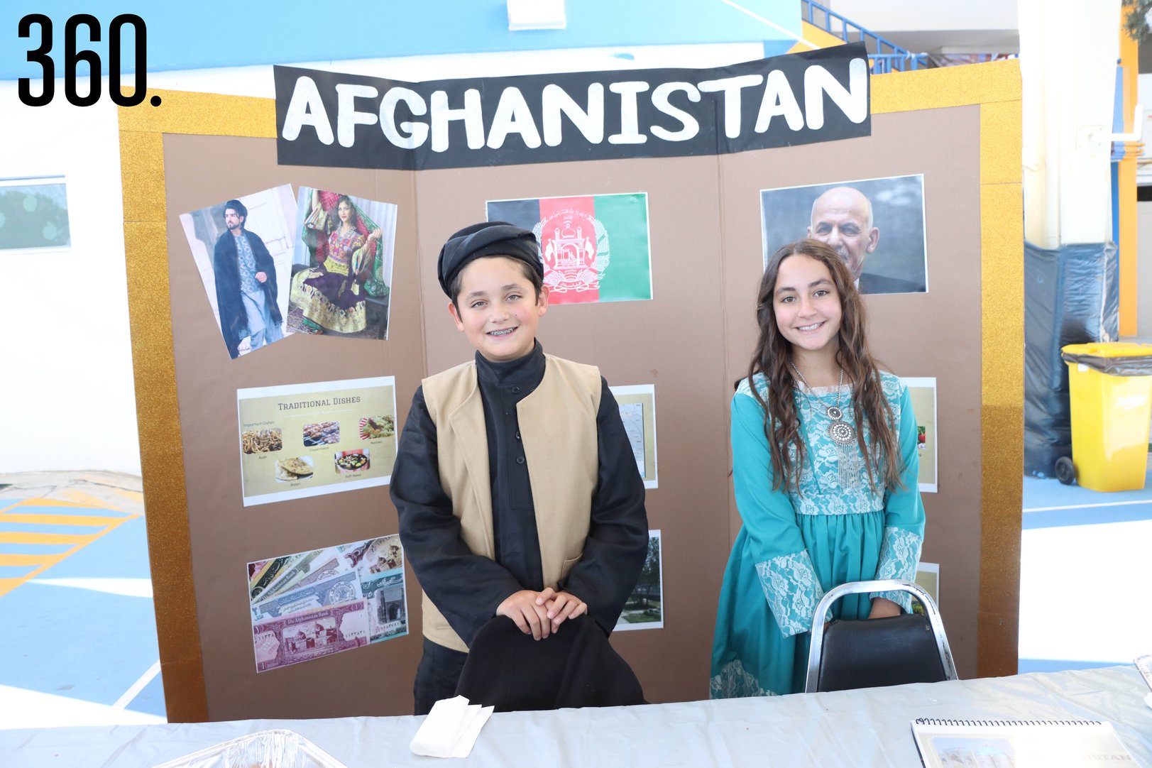 José Luis Siller y María Jimena Velázquez representado Afganistán.