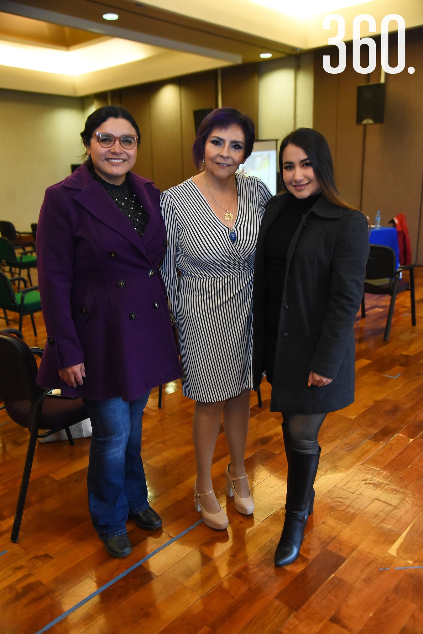 Perla Mellado, Laura Ortiz y Estefanía Ordóñez.