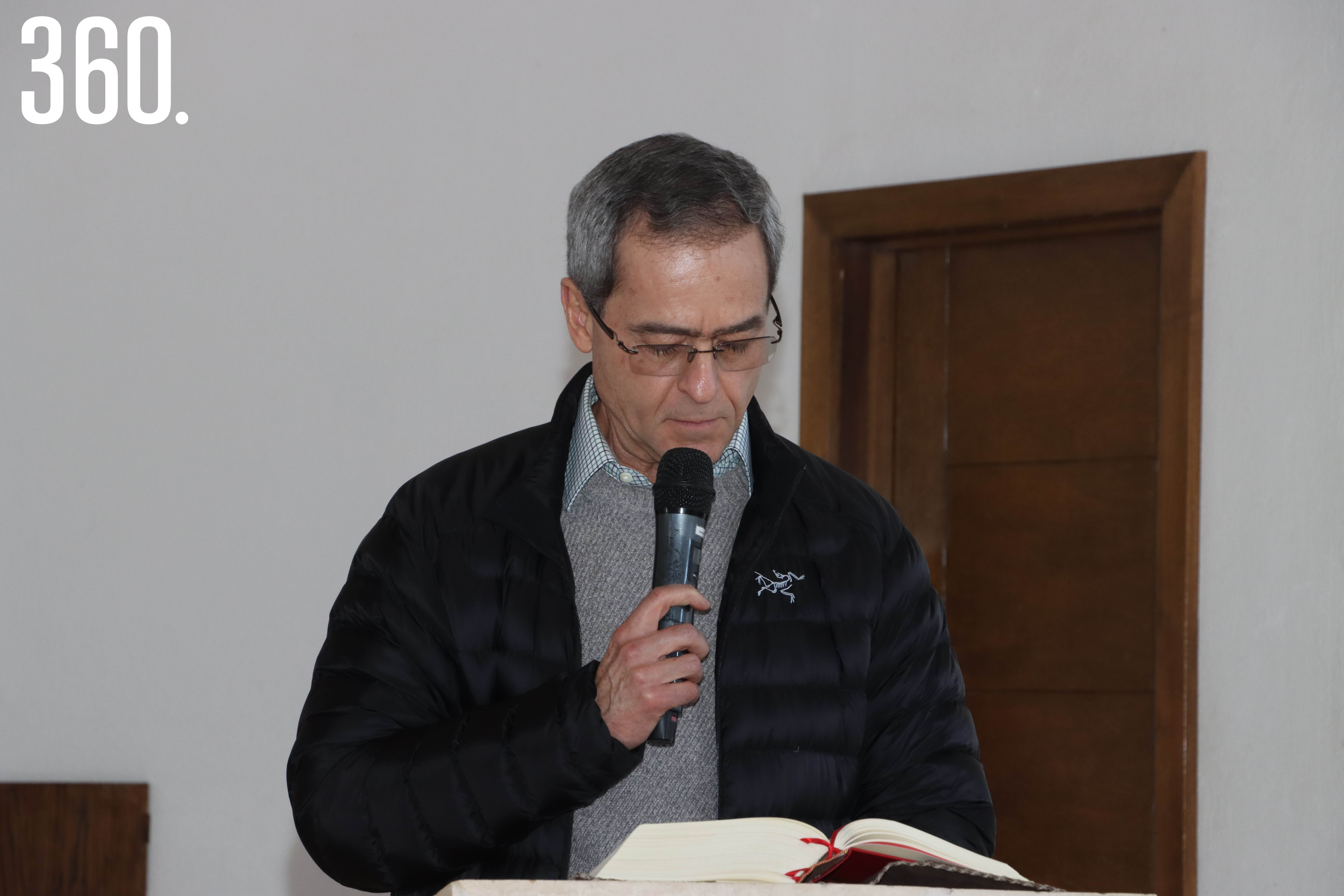 Luis Arizpe Jiménez leyó el salmo responsorial.