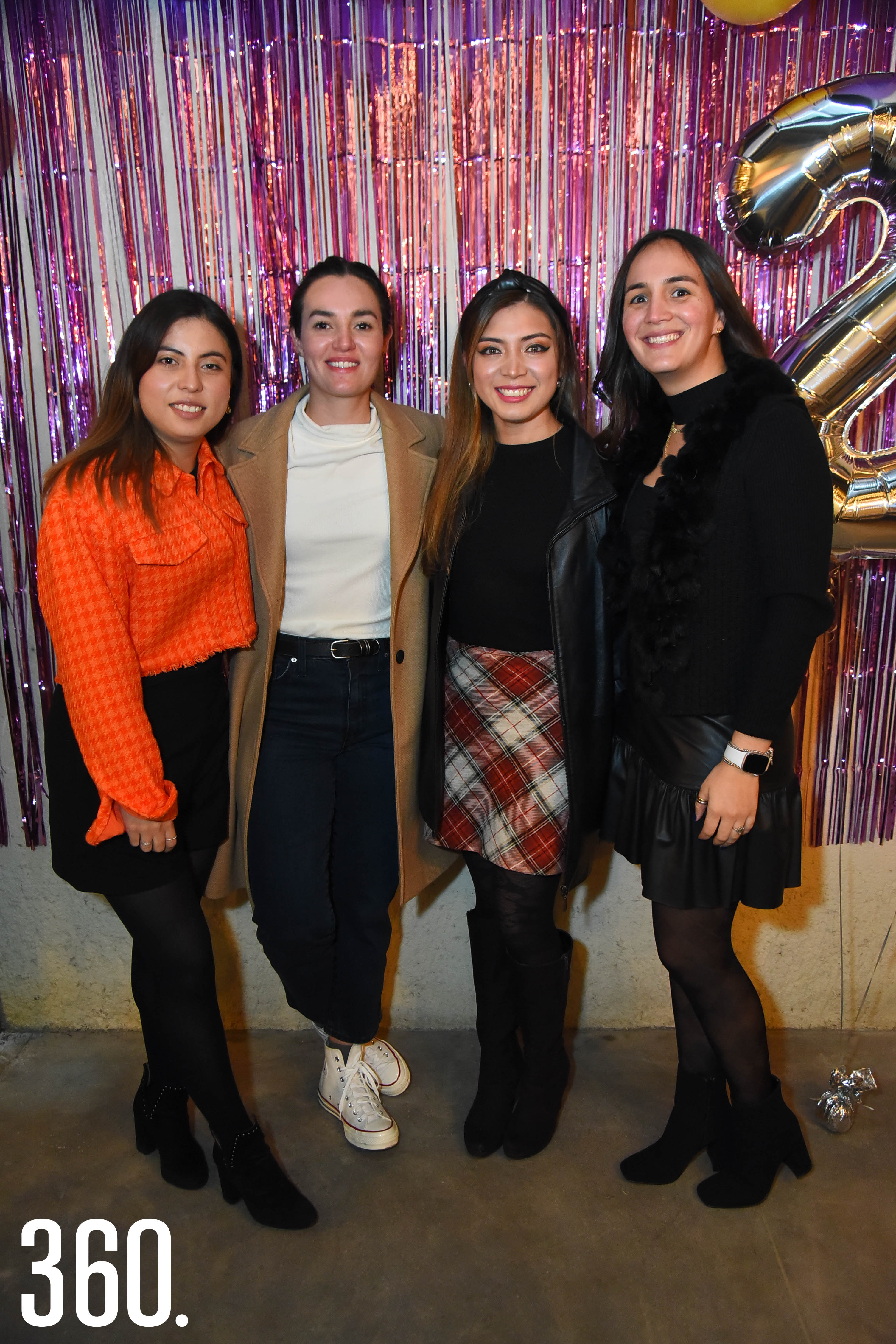 Fernanda Hernández, Ana Villarreal, Daniela Benítez y Gabriela Ortiz.