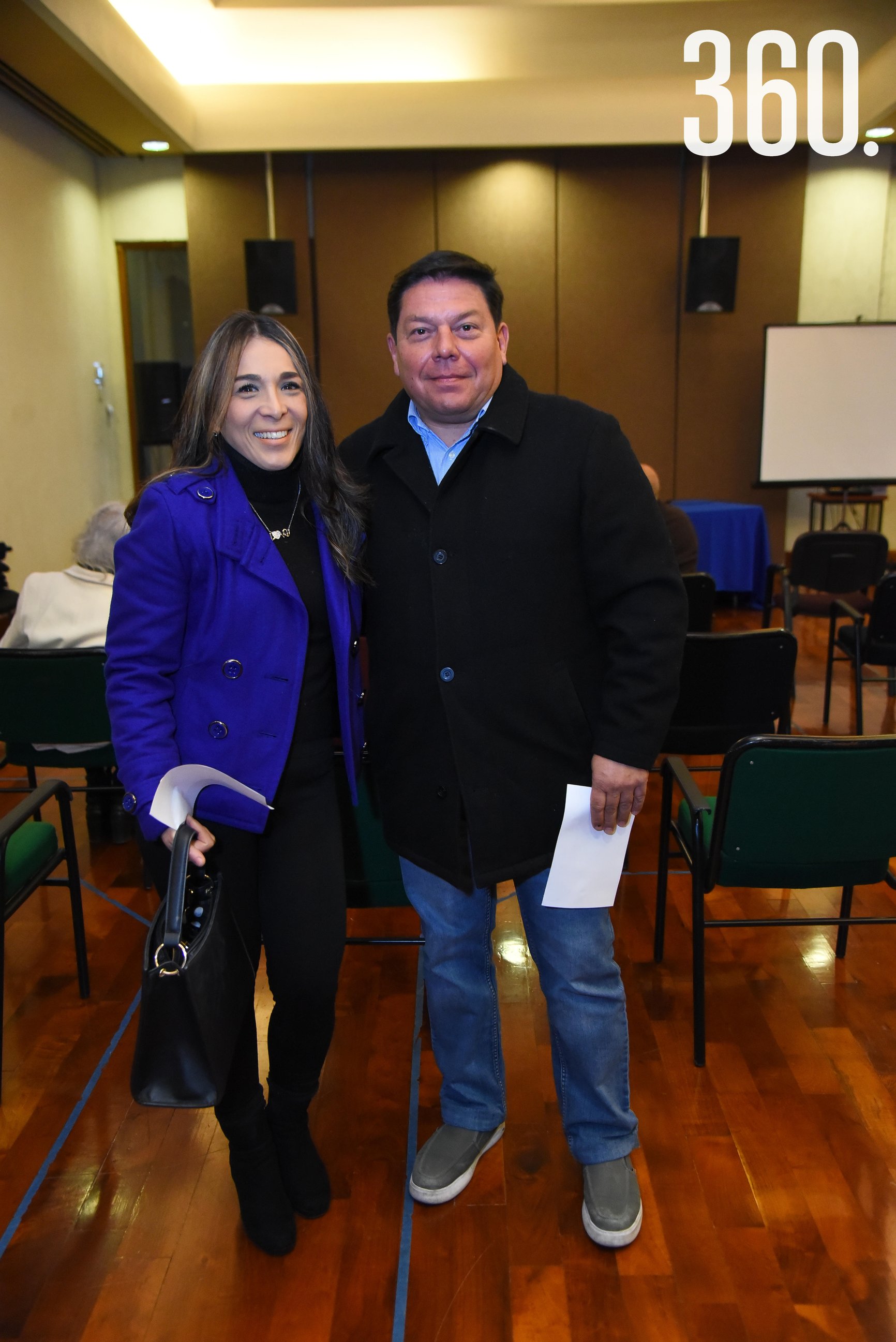 Adriana Gutiérrez y Rodolfo Luna.