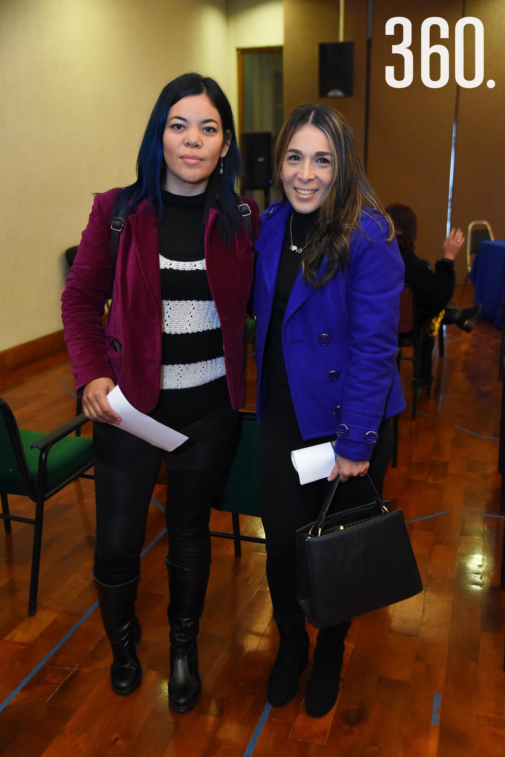 Luisa Rangel y Adriana Gutiérrez.