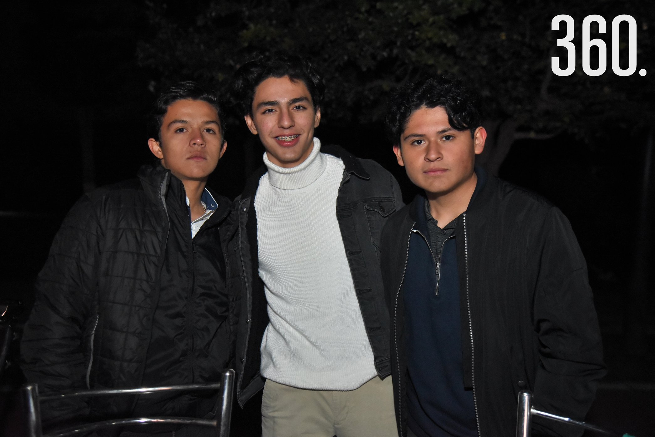 Emiliano Goicochea, Jorge Vasquez y Oscar Contreras.