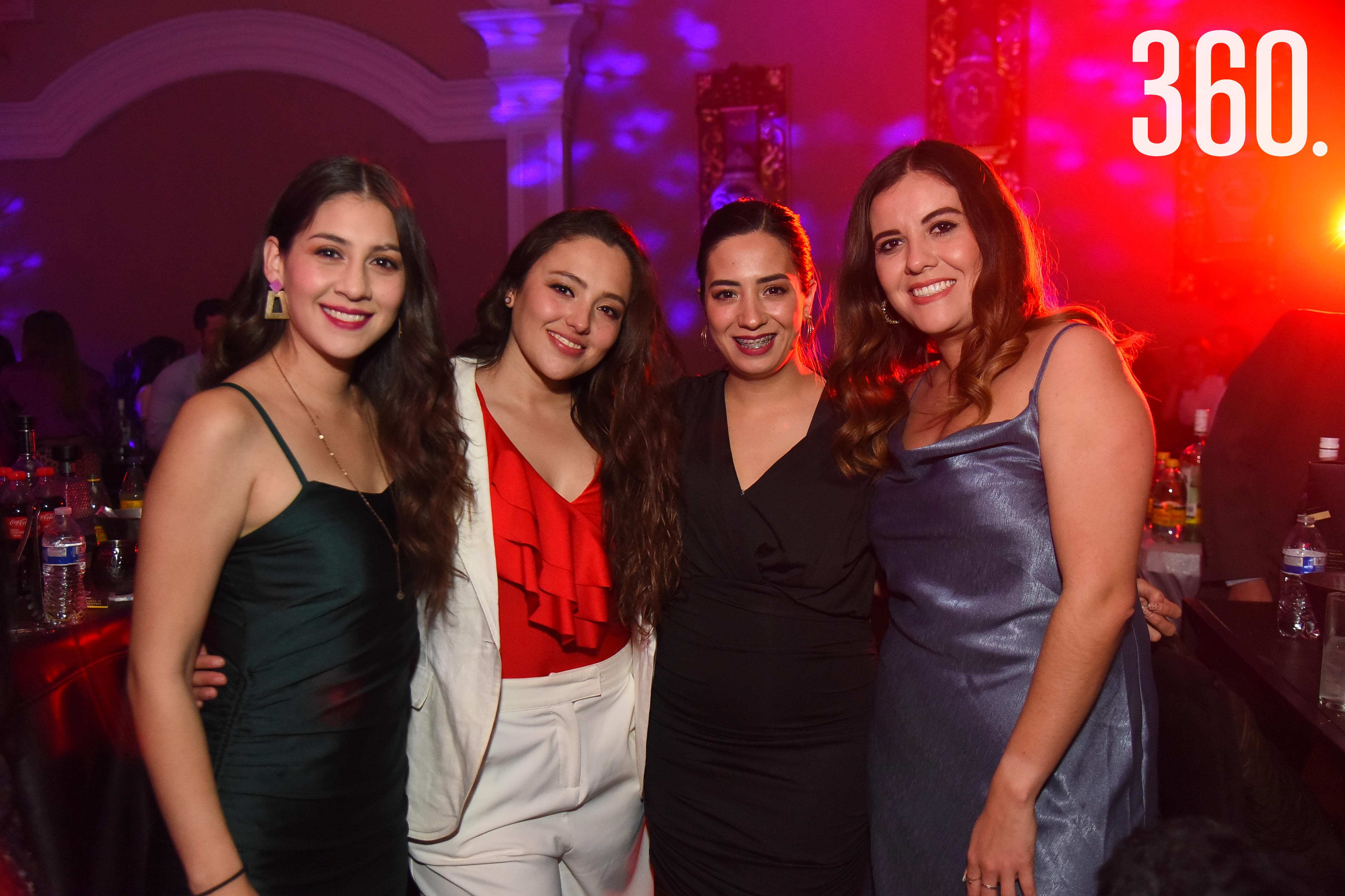 Jessica De Stefano, Daniela Peregrina, Gabriela Gil y Laura Aguirre.