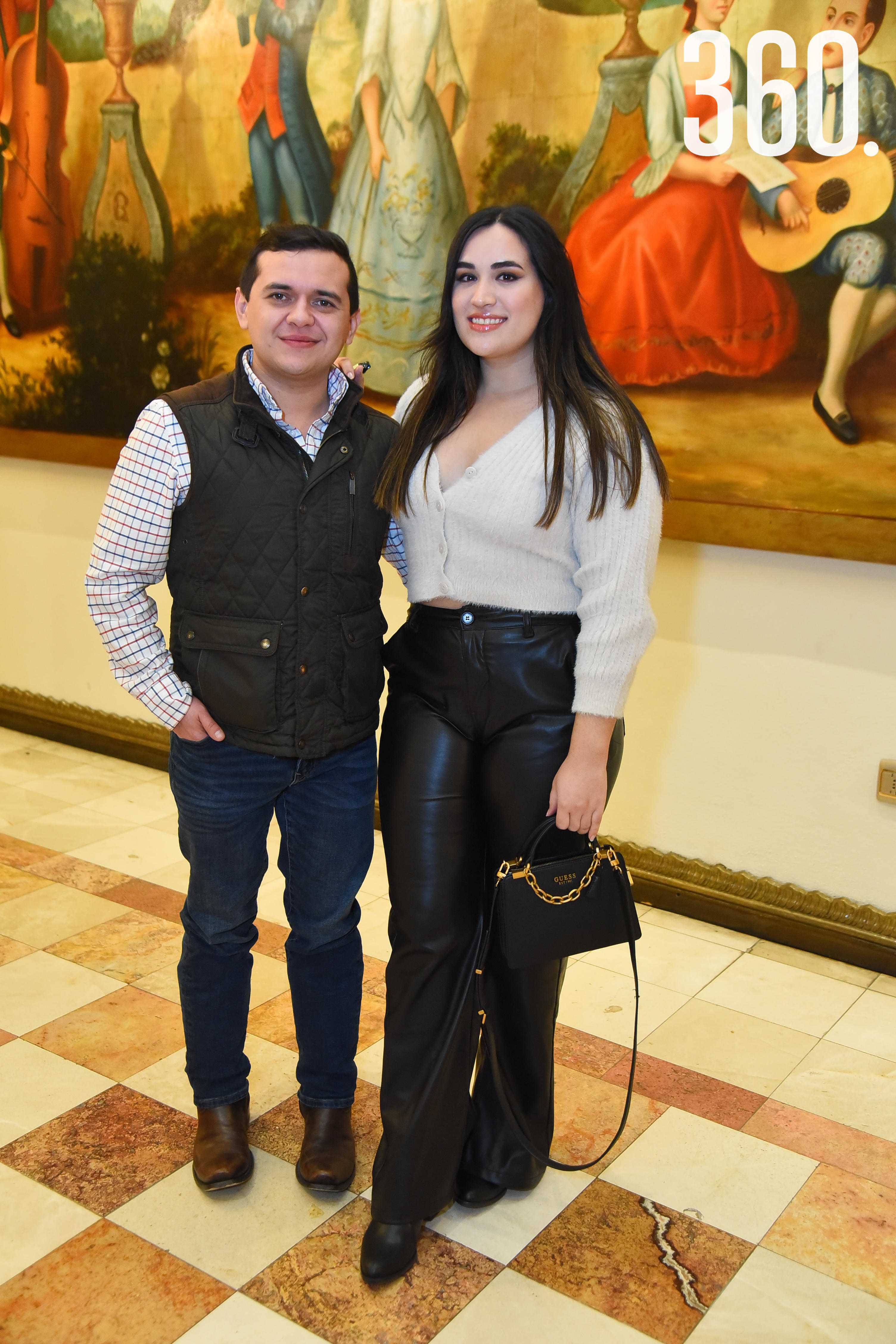 Daniel Rodriguez y Valeria Oyervides.