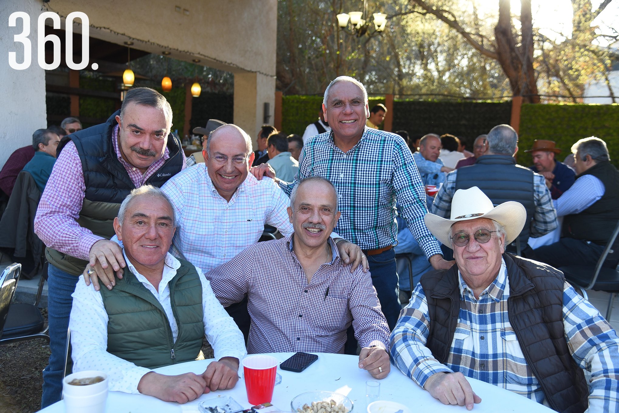 Cesar Gutiérrez, Raúl Garza de la Peña, Marco Ramírez, Javier Ramírez, Héctor Cuellar y Carlos de la Peña.