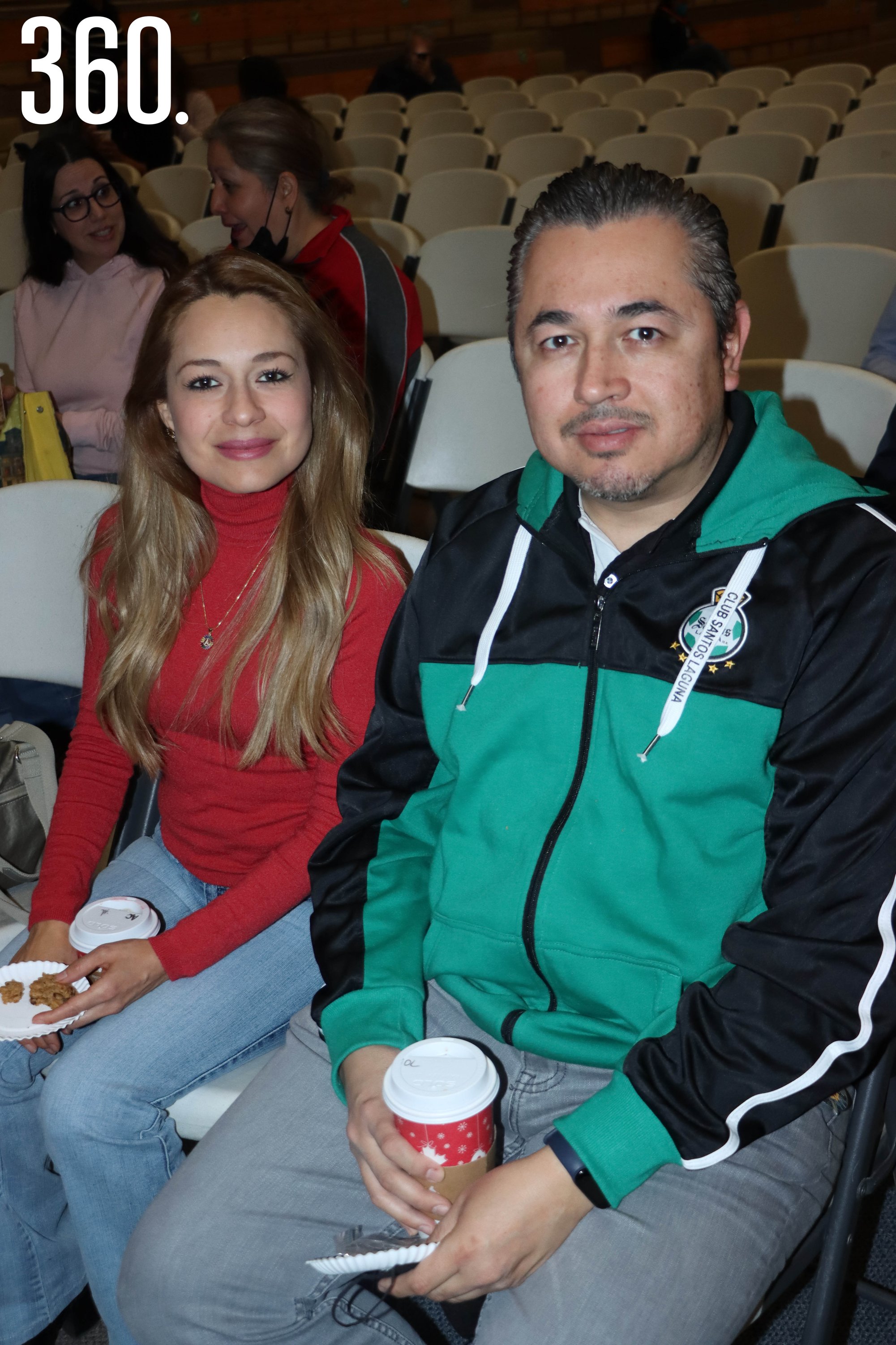 Alejandra Castañeda y Javier Lara.