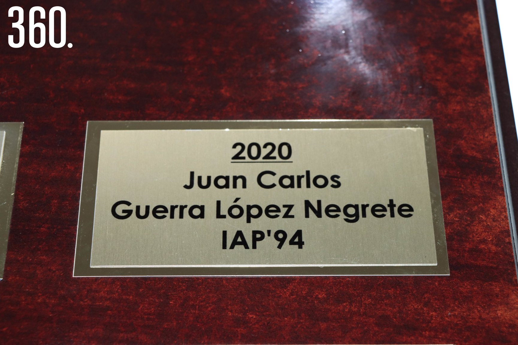 Juan Carlos Guerra López Negrete fue reconocido el pasado martes 13 de diciembre