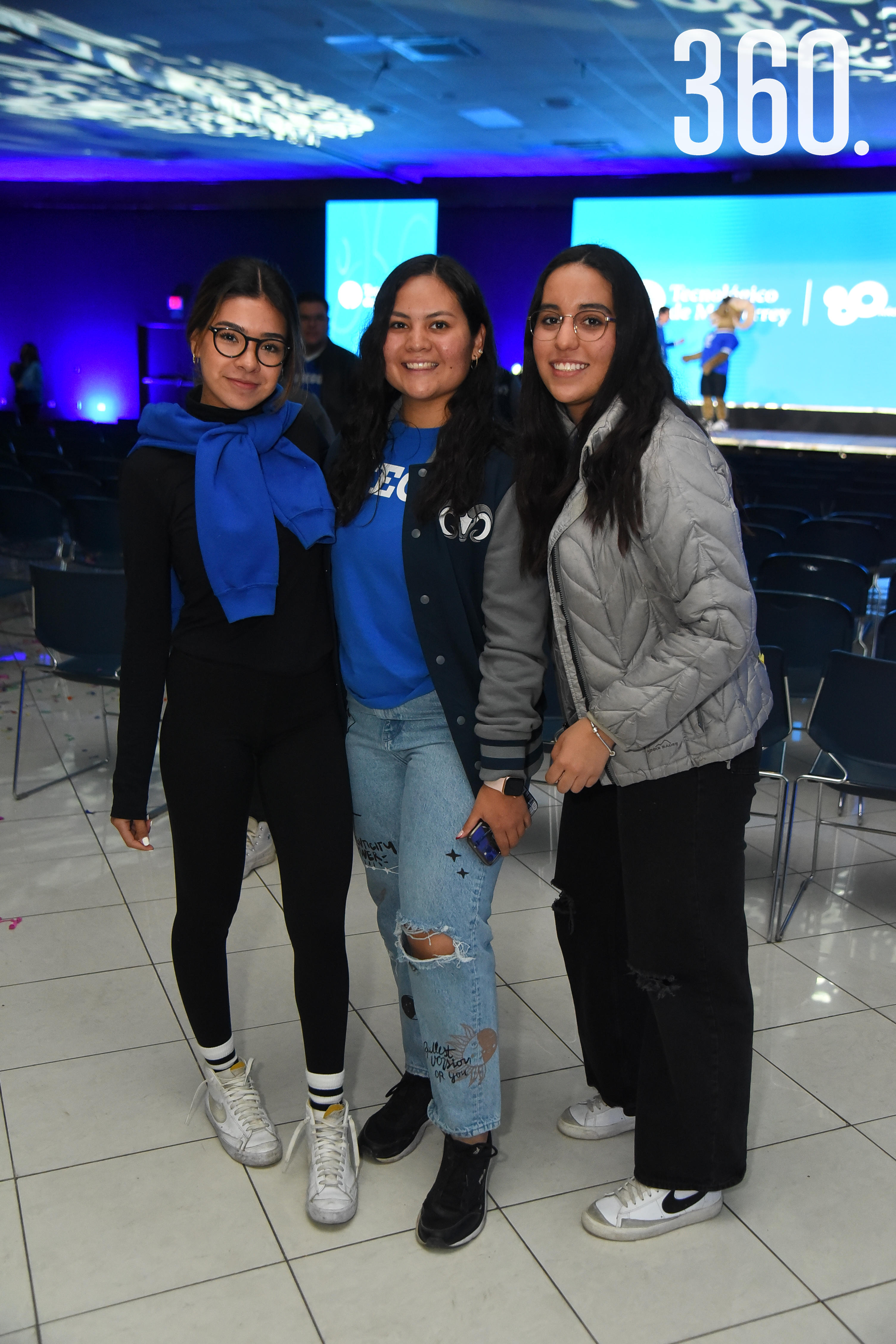 Camila Guerrero, Denise Auces y Marian Aguirre.
