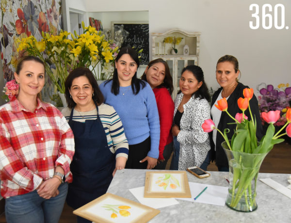 Orghe Ruiz, Maricela Quiroga, Grecia García, Judith Pérez, Ana Cecilia Santana y Chatis del Bosque.