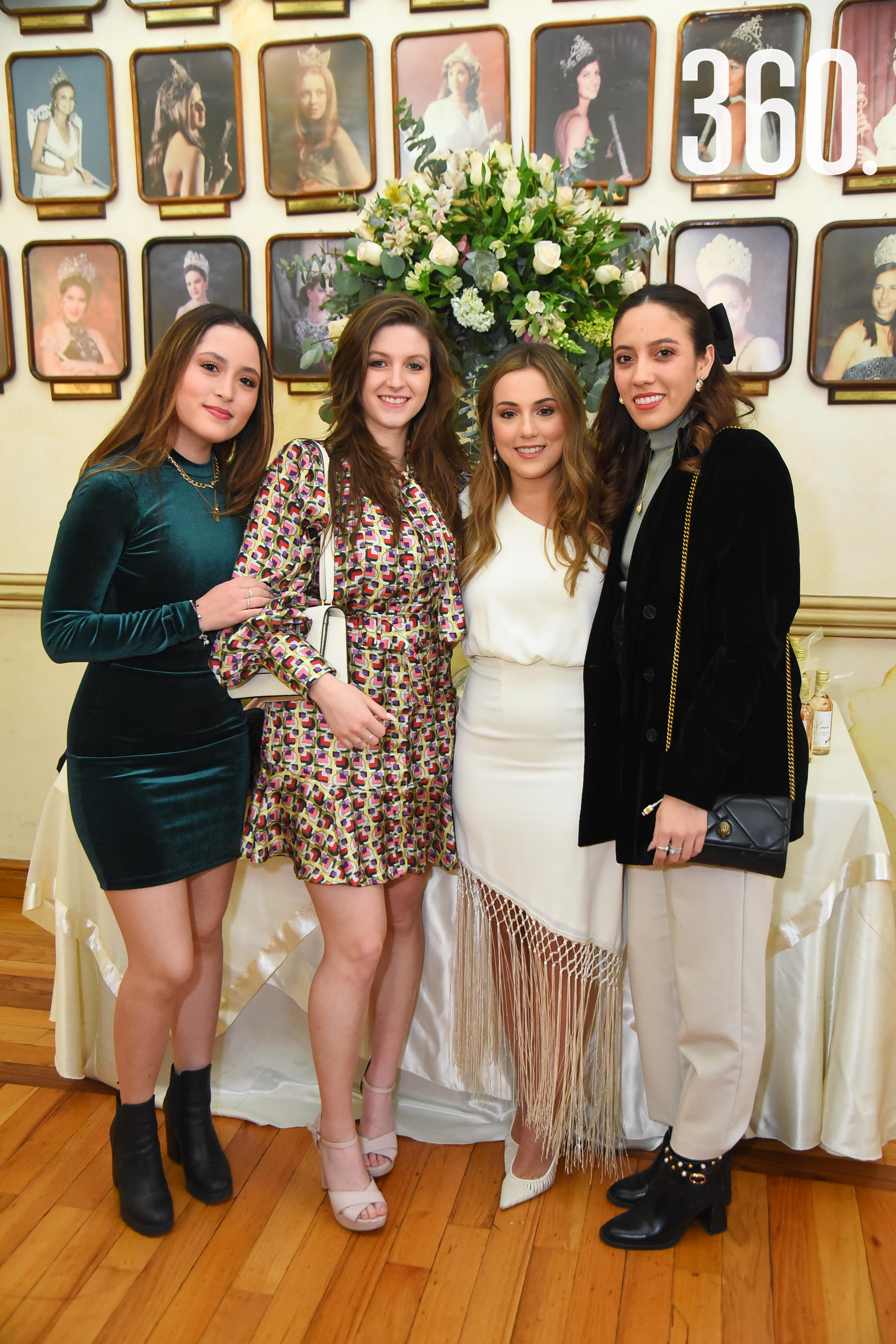 Rocío Pérez, Isabela Cárdenas, Ana Karen Salinas y Tere de León.