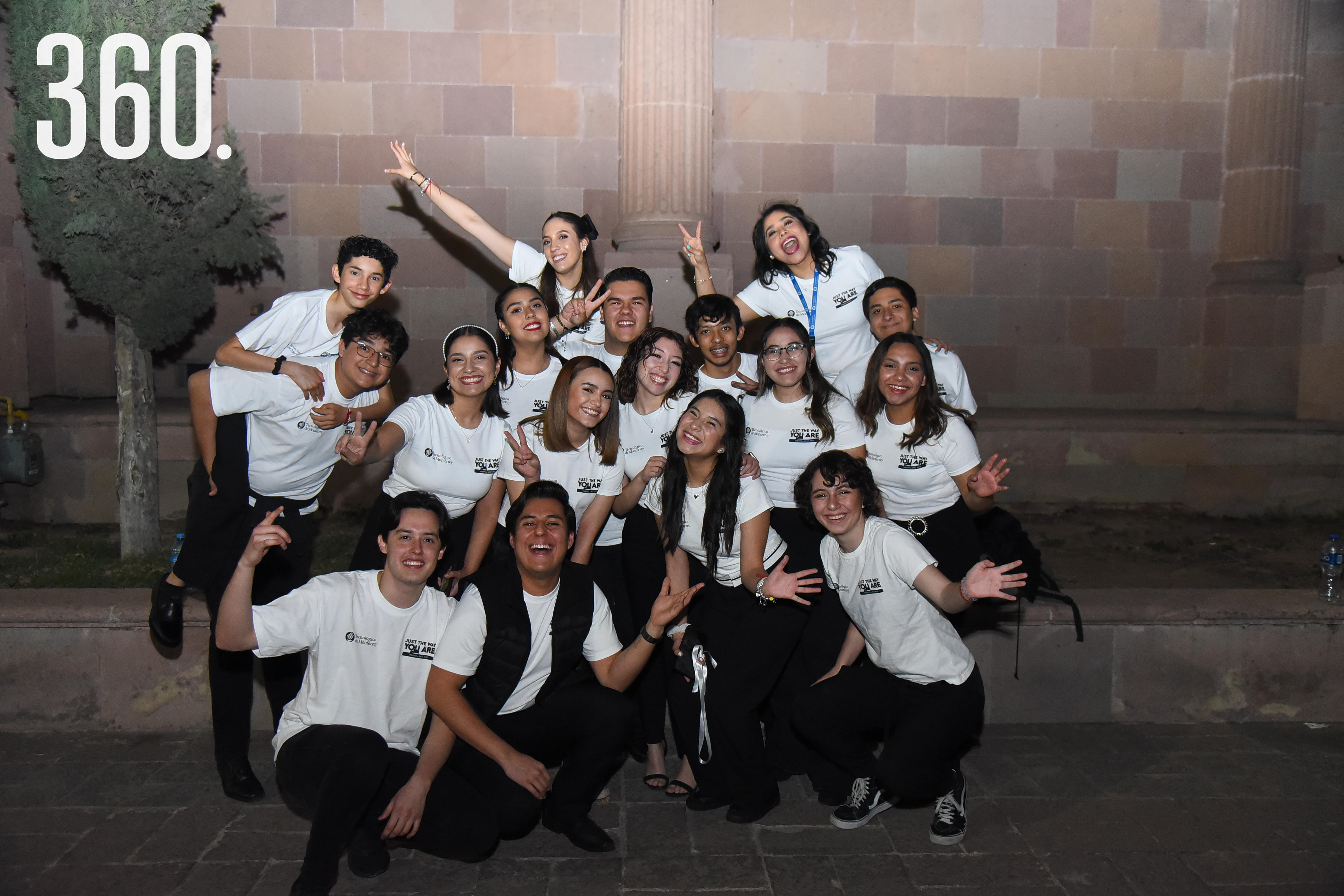 Coro de alumnos del Tec de Monterrey Campus Saltillo.