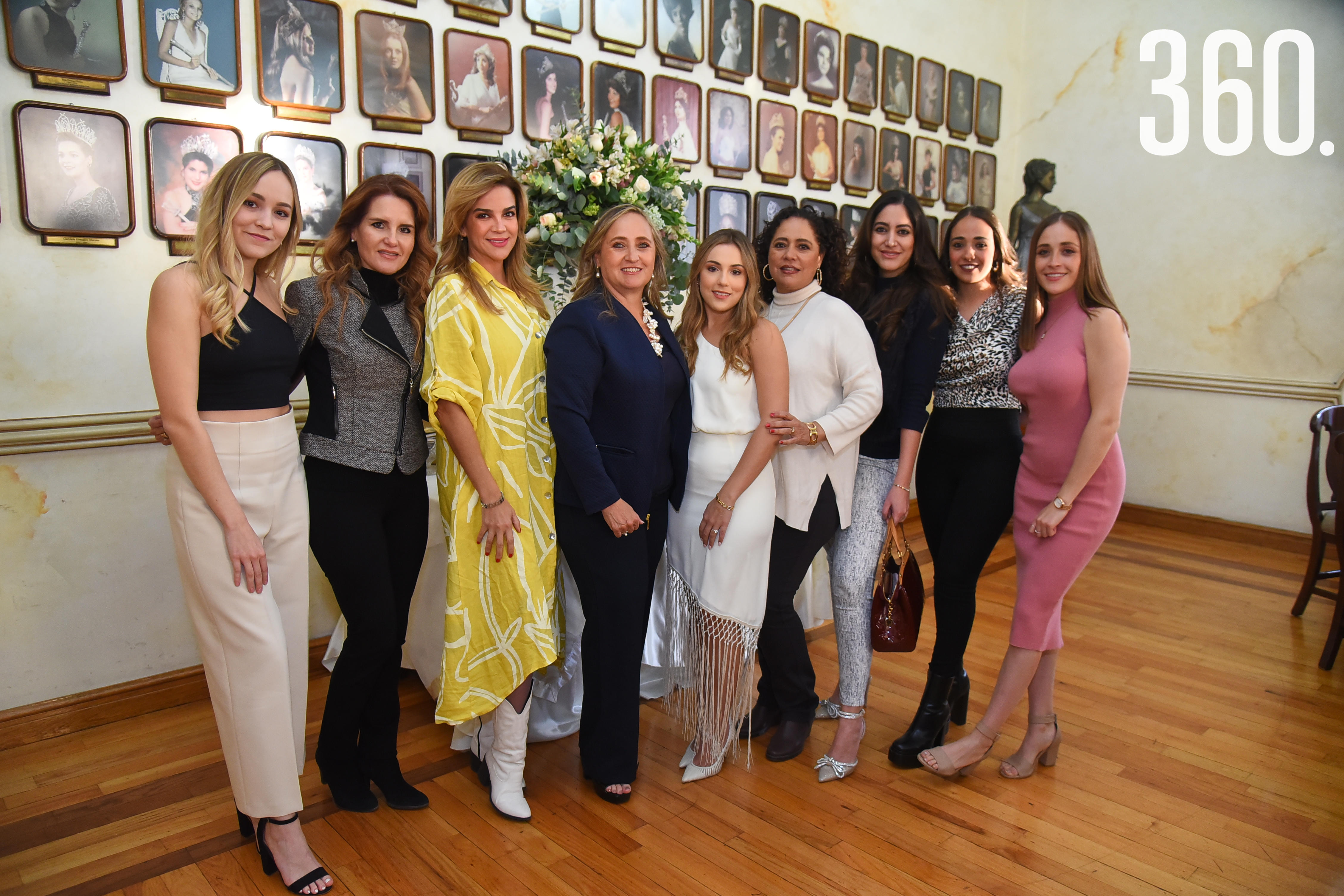 Paola Cabello, Aide Salinas, Elsa Burgos, Lorena Siller, Ana Karen Salinas Ramos, Claudia Siller, Rosa Claudia Rodríguez, Ana Fernanda Treviño y Lorena Treviño.