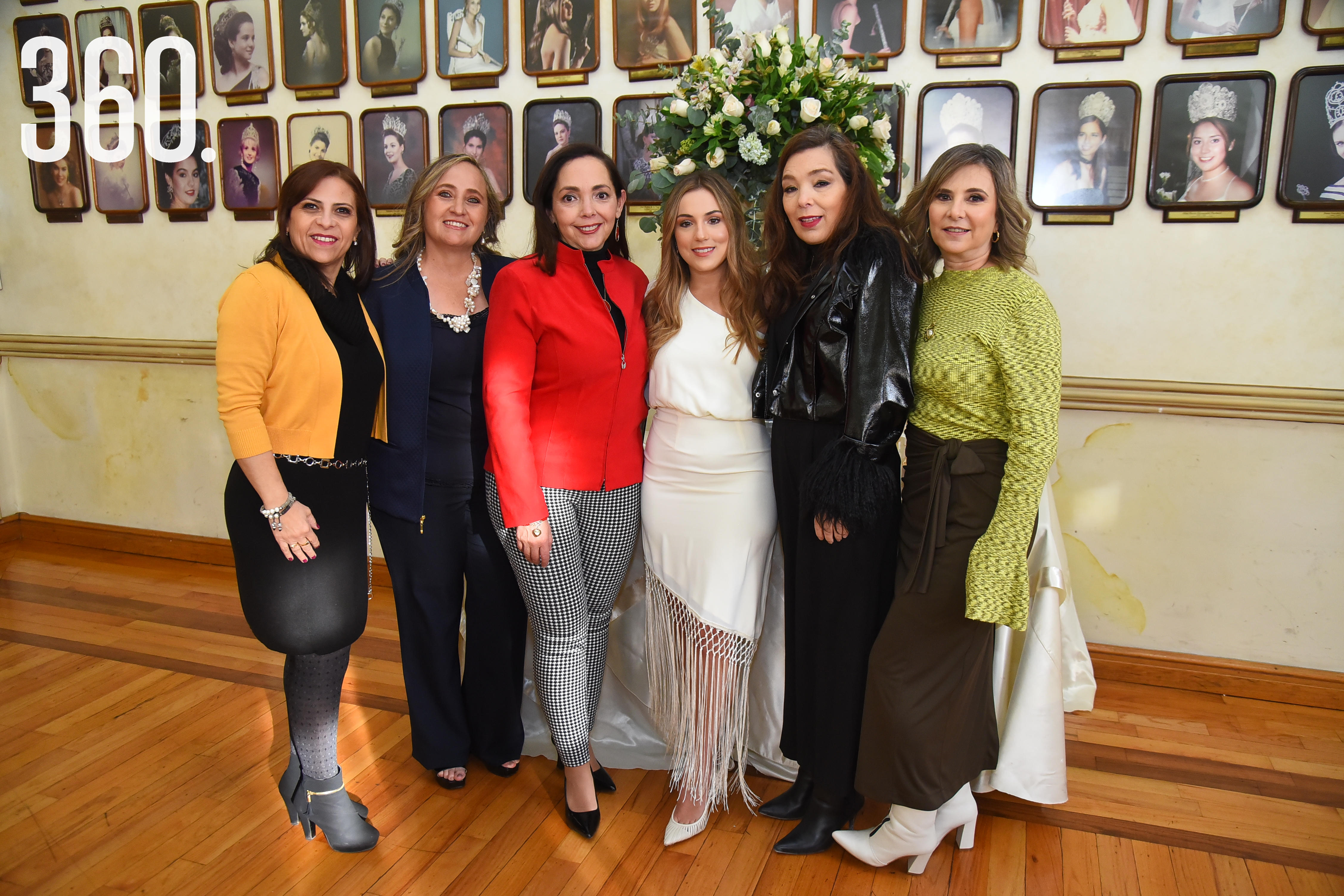 Mayte Guerra de Pepi, Lorena Treviño, Gabriela Jimenez, Ana Karen Salinas Ramos, Cecilia Montelongo y Diana Iga.