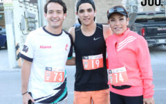 Rodrigo Valdés, Alejandro Reyes y Paty Castro.