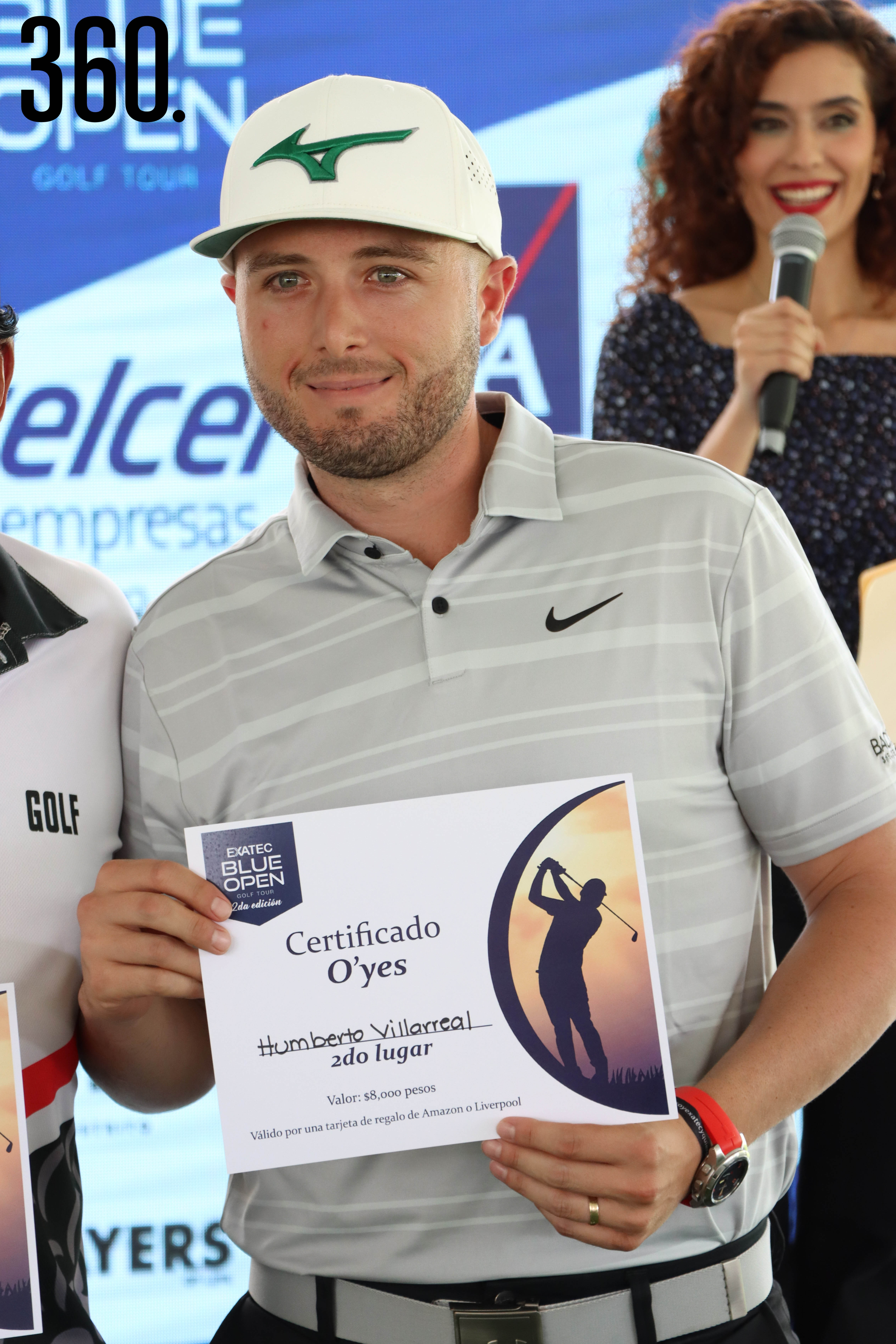 Humberto Villarreal, 2ndo lugar en O’Yes del Hoyo 1.