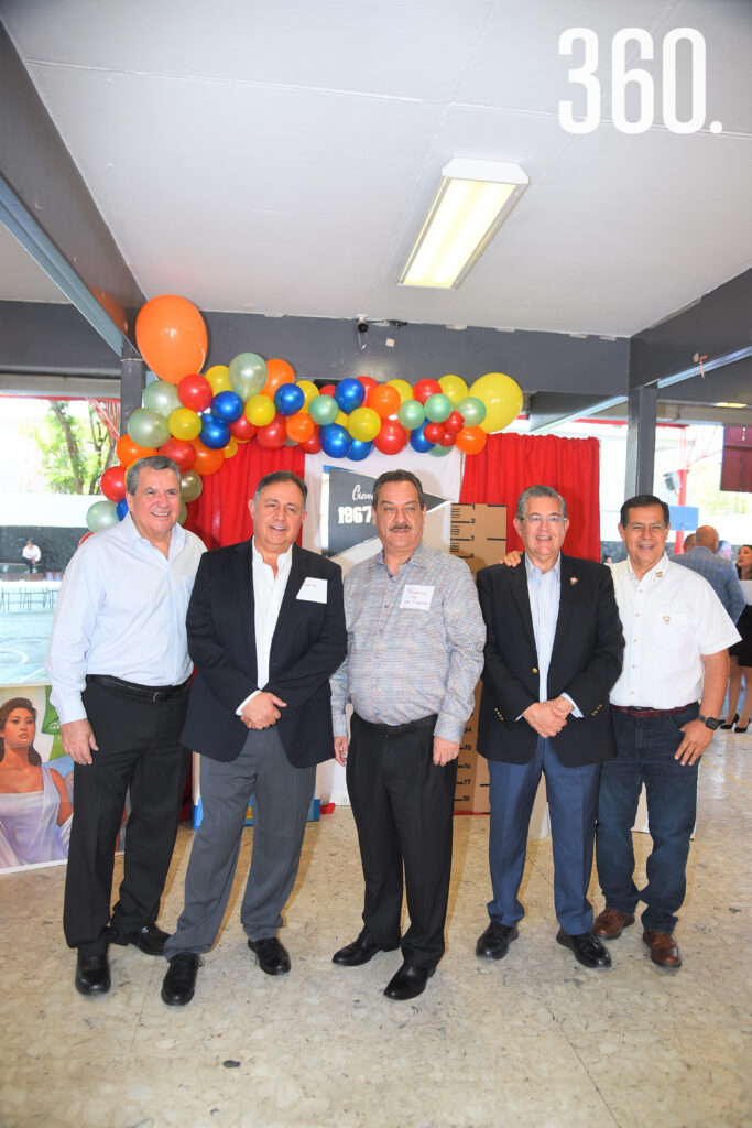 Armando Prado, Jesús Ochoa, Fernando de las Fuentes, Blas Flores y Héctor Horacio Dávila.