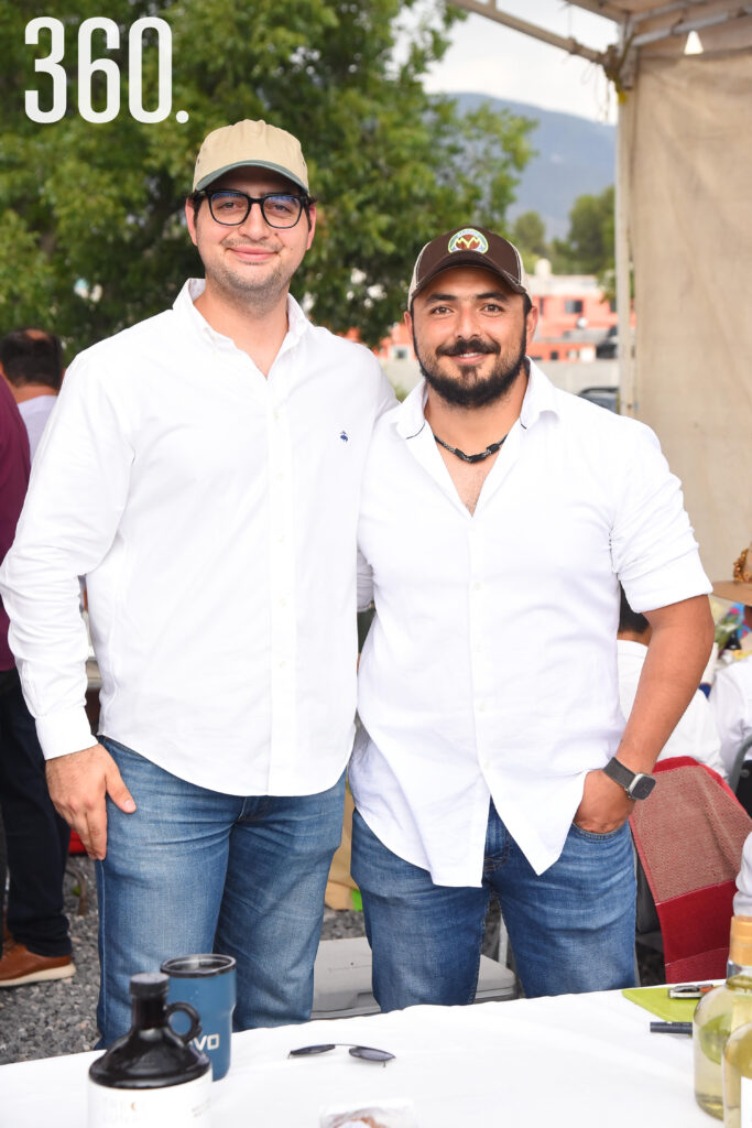 Javier Gutiérrez y Ernesto Boardman.