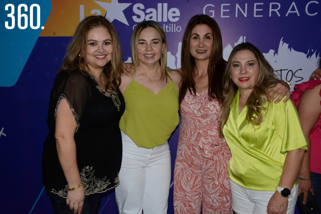 Adriana González, Lorena Valdés, Paty Canales e Ivette Vega.