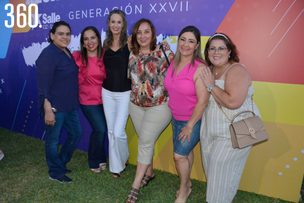 Gaby Gallo, Giovanna García, Gaby Valdés, Ofelia Melo, Ana Monsiváis y Marcela Rumayor.