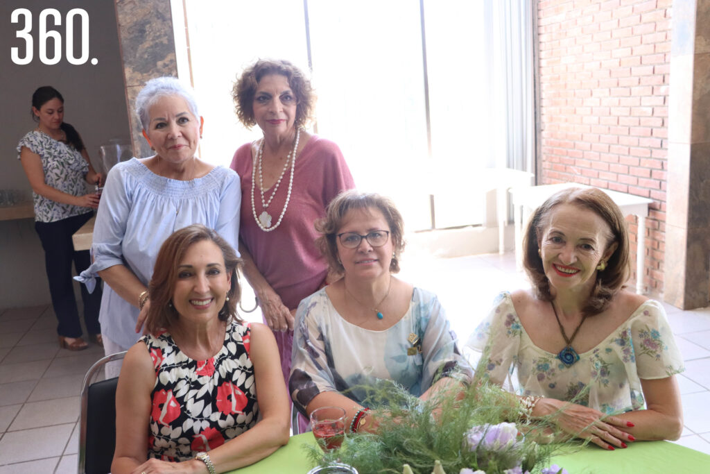 Enif Ibarra, Norma González, Eloína Lozano, María del Pilar Sierra y Paty de Anda.