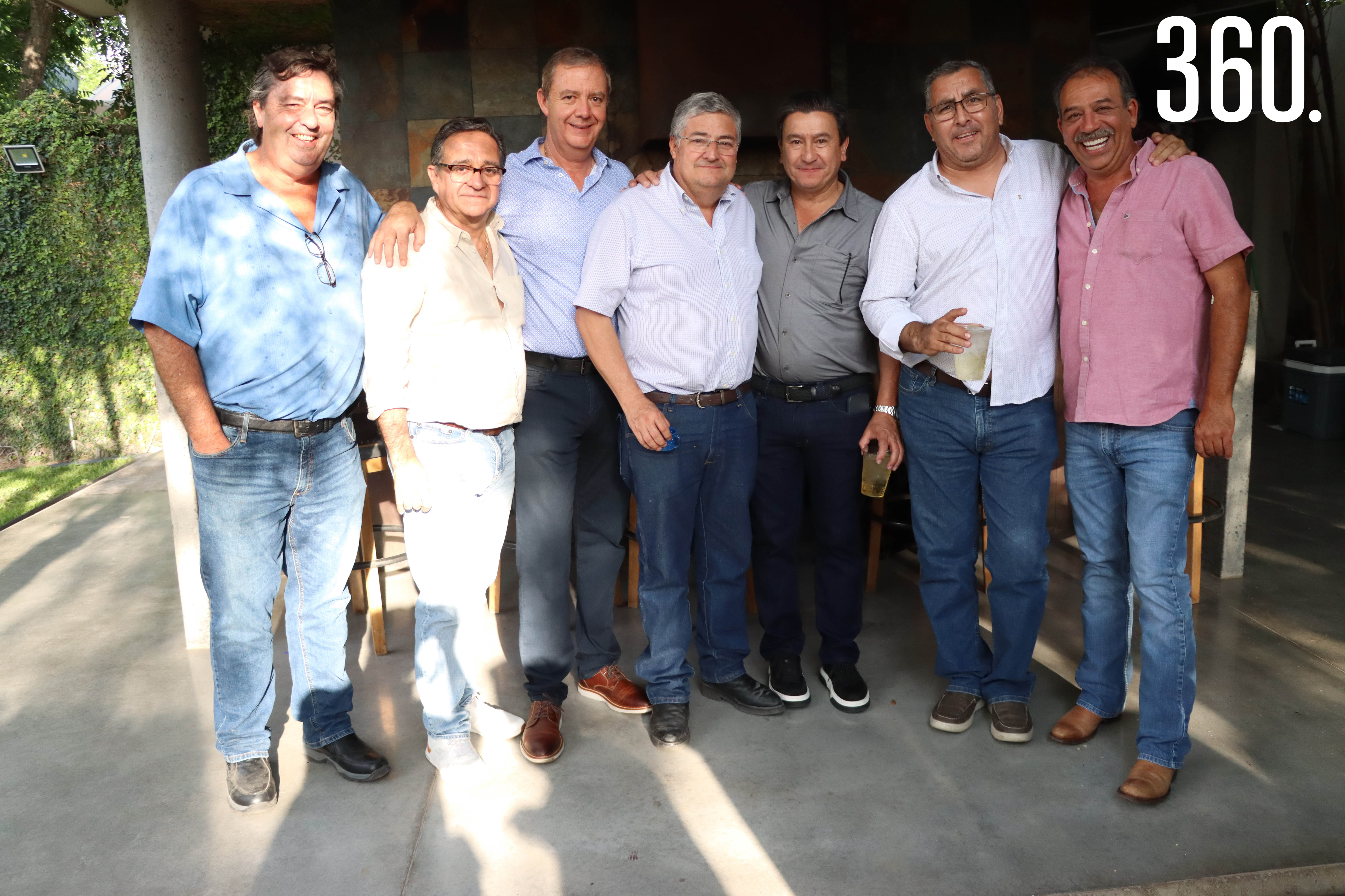 Miguel Ortiz de Montellano, Manuel Aguirre, Emilio Rodríguez, Ignacio Rodríguez, Carlos Valdés, Juan Carlos Martínez y Rodrigo del Bosque.