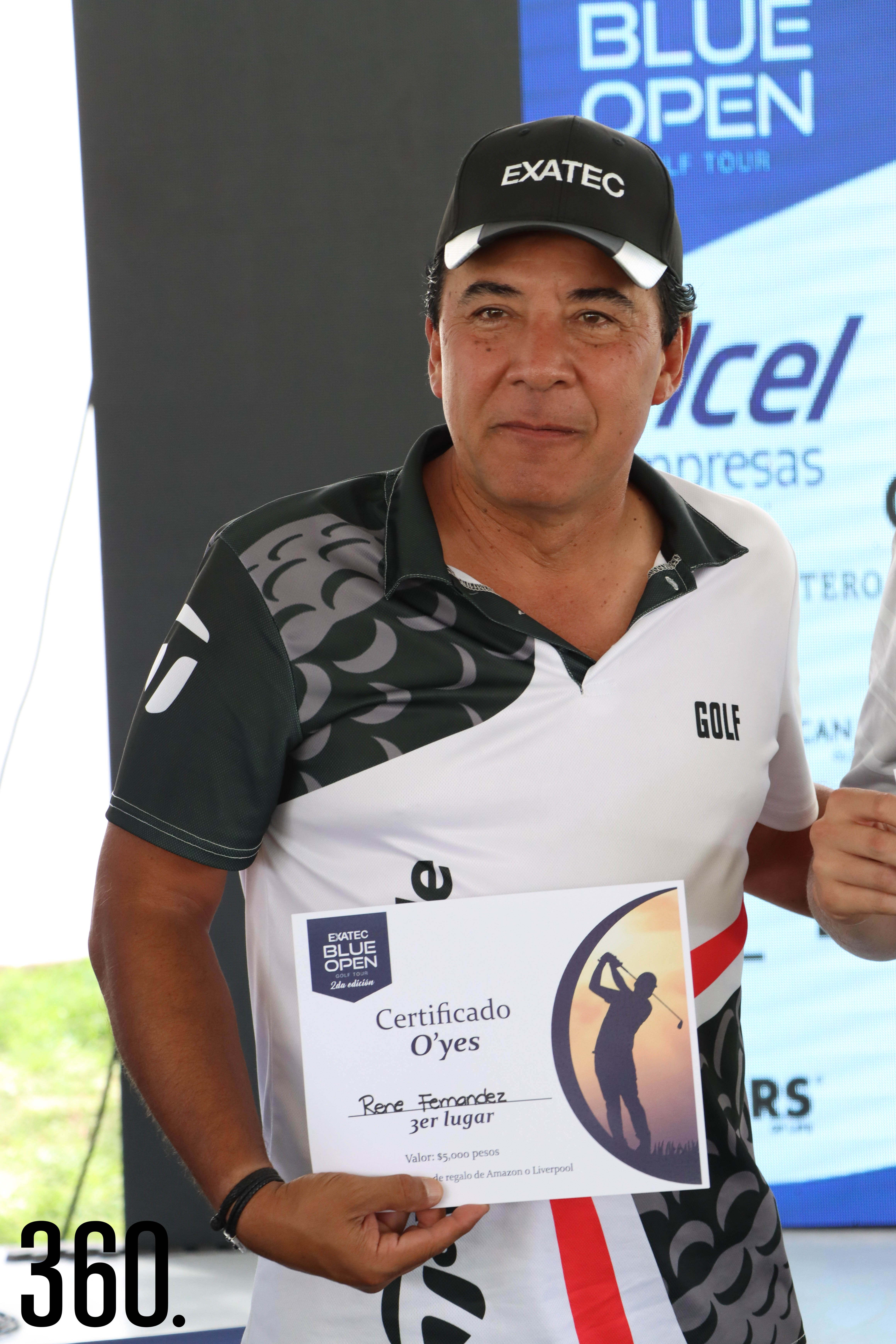 René Fernández, 3er lugar en O’Yes del Hoyo 1.
