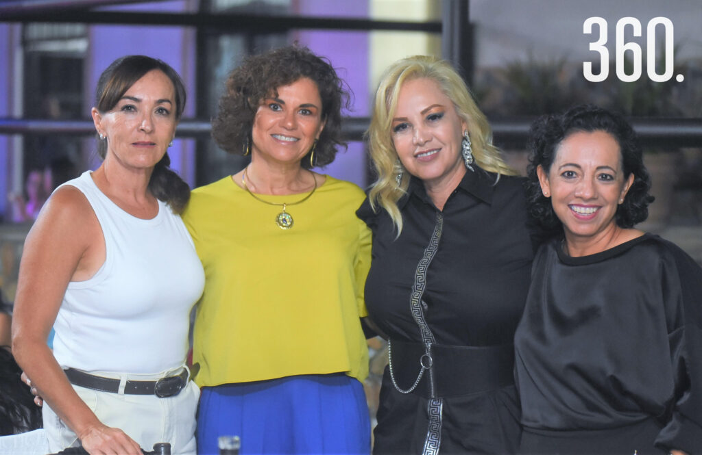 Margarita Herrera, María Pia Fanti, Alma Medina y Marisa Martínez.