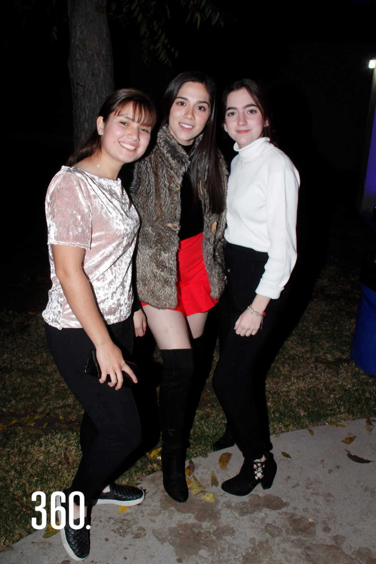 Andrea Cabello, Mariana Sandoval y Valeria Montemayor.
