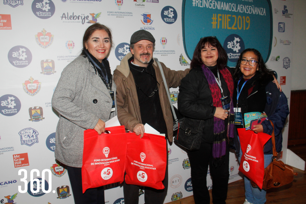 Delfina Aguirre, Fernando Balsa, Paty González y Sandra Bocanegra.